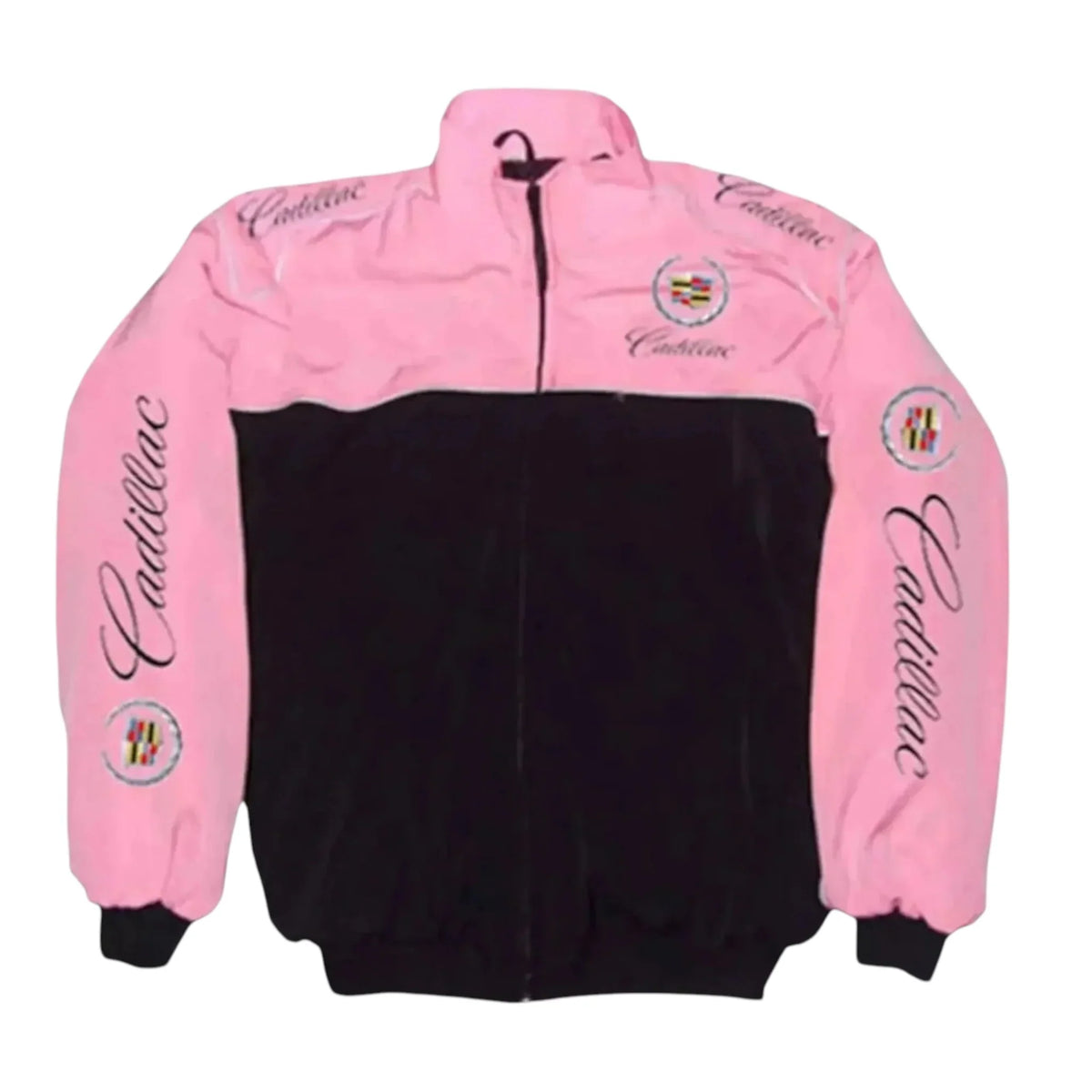 Cadillac Vintage F1 Embroidered Racing Jacket - Tommy Hilfiger Collab Style