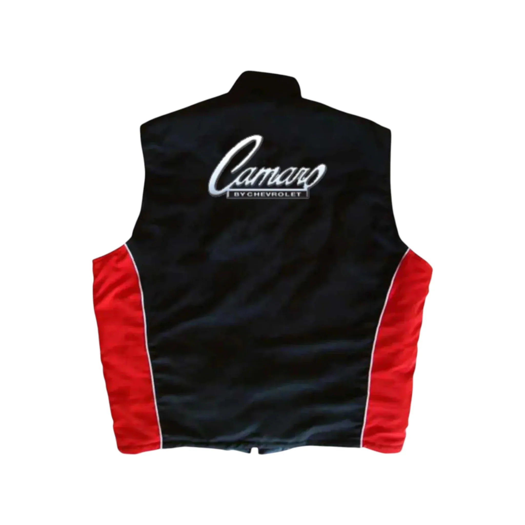 Camaro Black Red Vintage Racing Vest – Muscle Fit