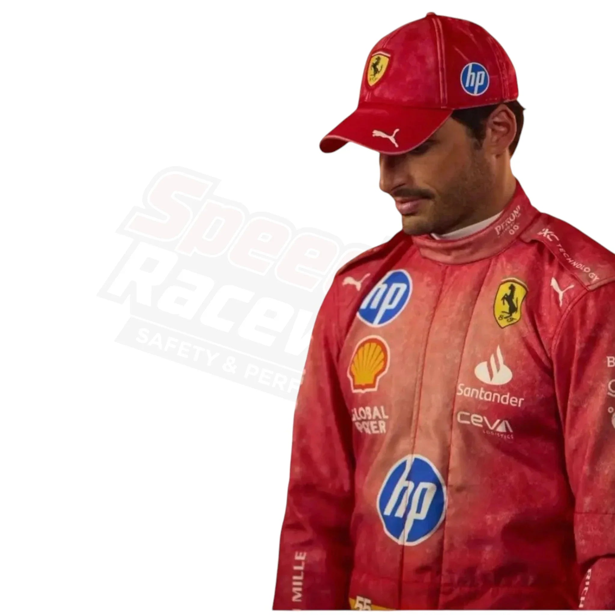 2024 Carlos Sainz Scuderia Ferrari Las Vegas GP F1 Race Suit