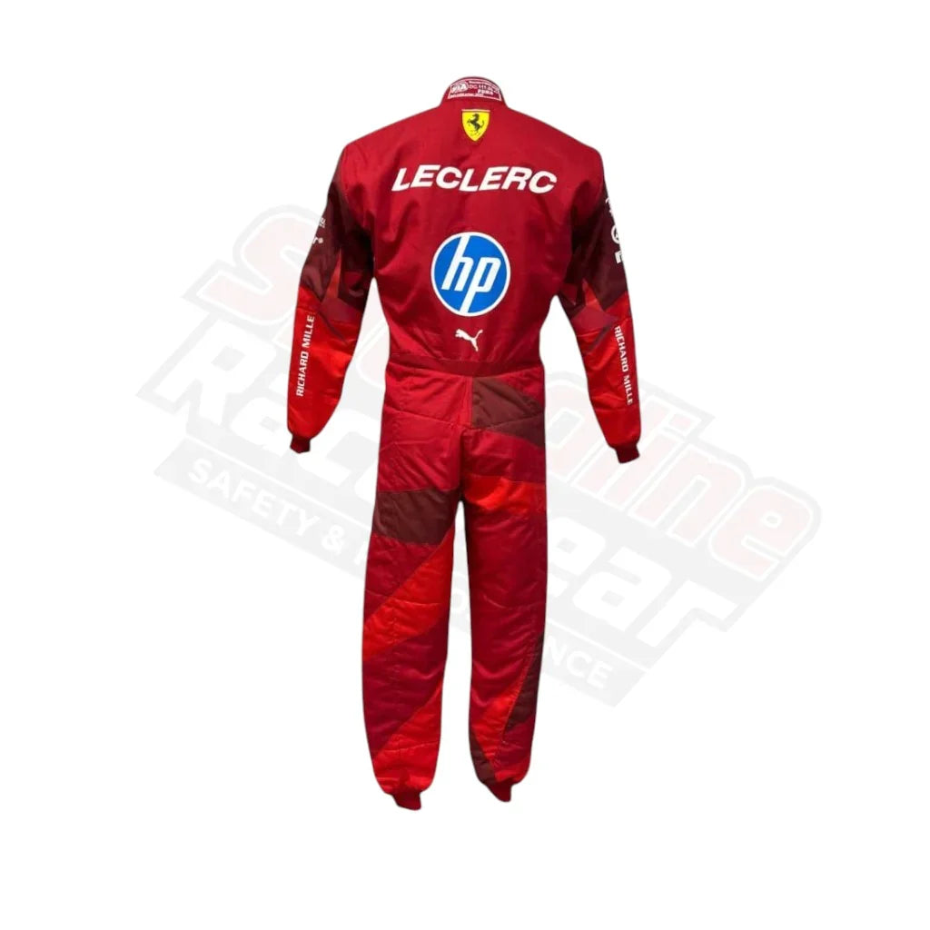 Charles Leclerc Ferrari HP Las Vegas 2025 F1 Race Suit – Premium Motorsport Edition