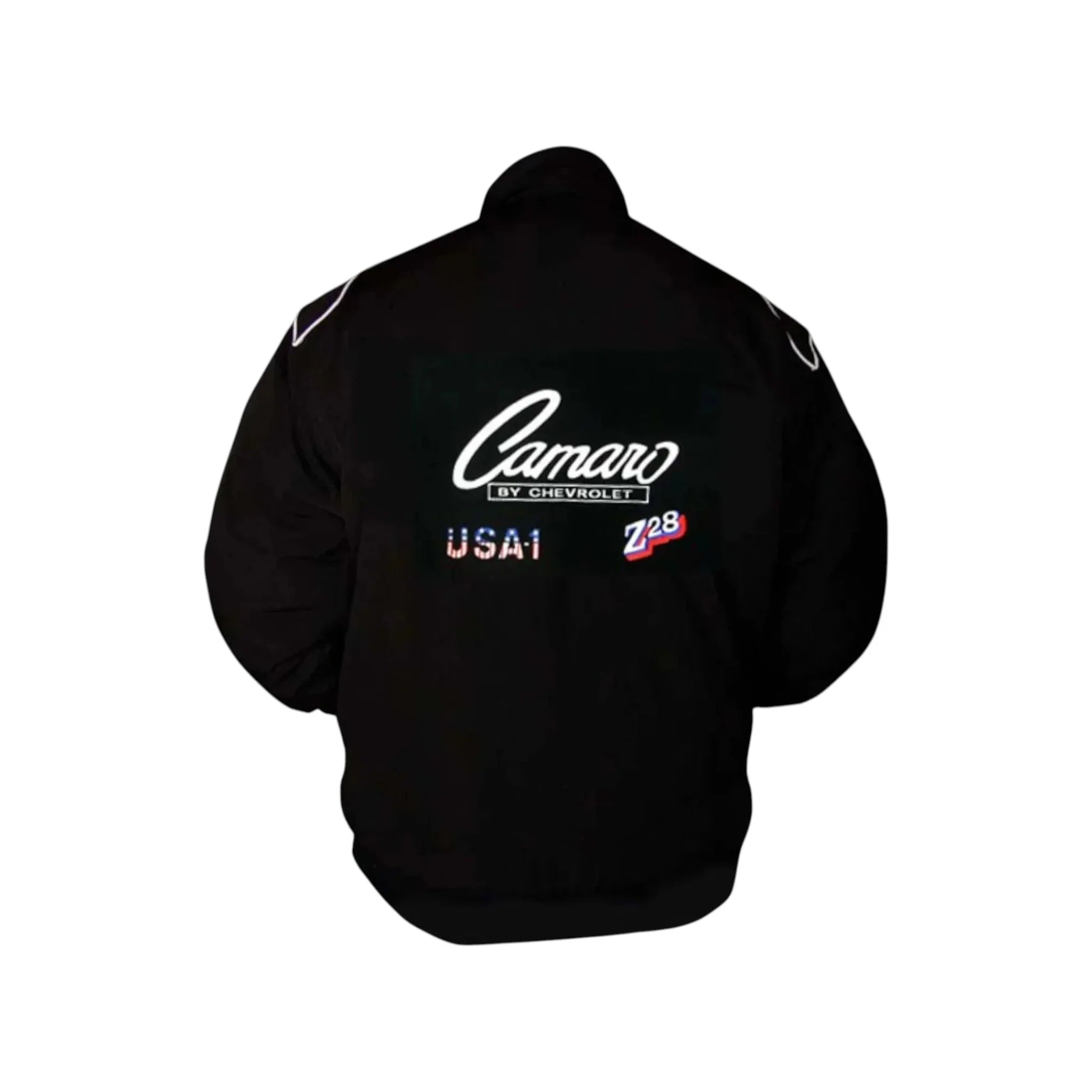 Chevrolet Camaro Black Racing Vintage Jacket