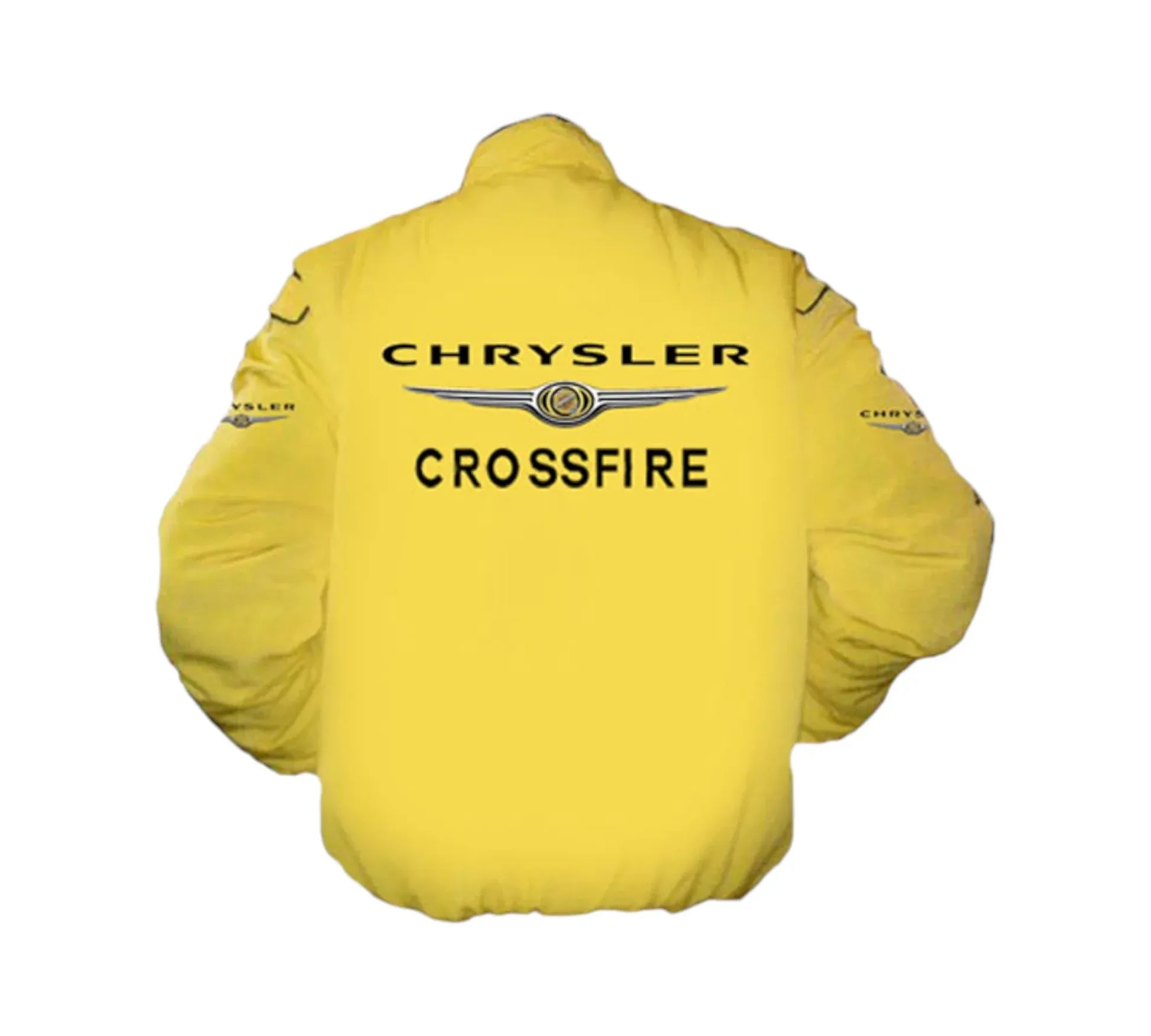 Chrysler Crossfire Yellow Vintage Racing Jacket