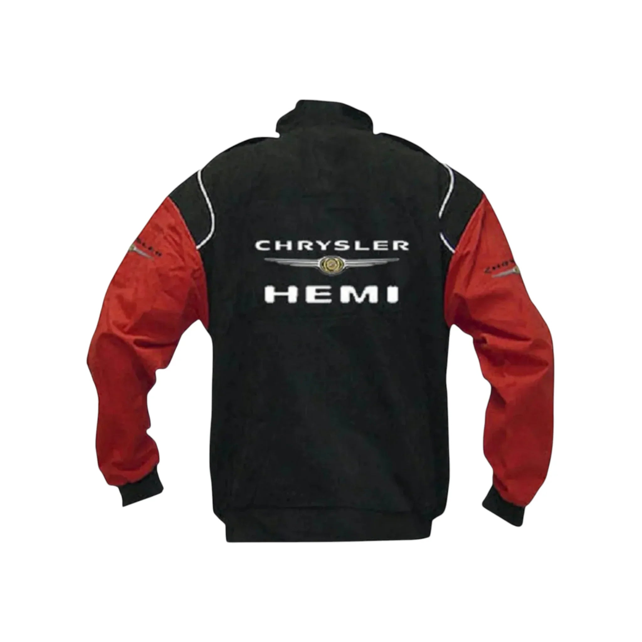 Chrysler HEMI Black Red Retro Racing Jacket Edition