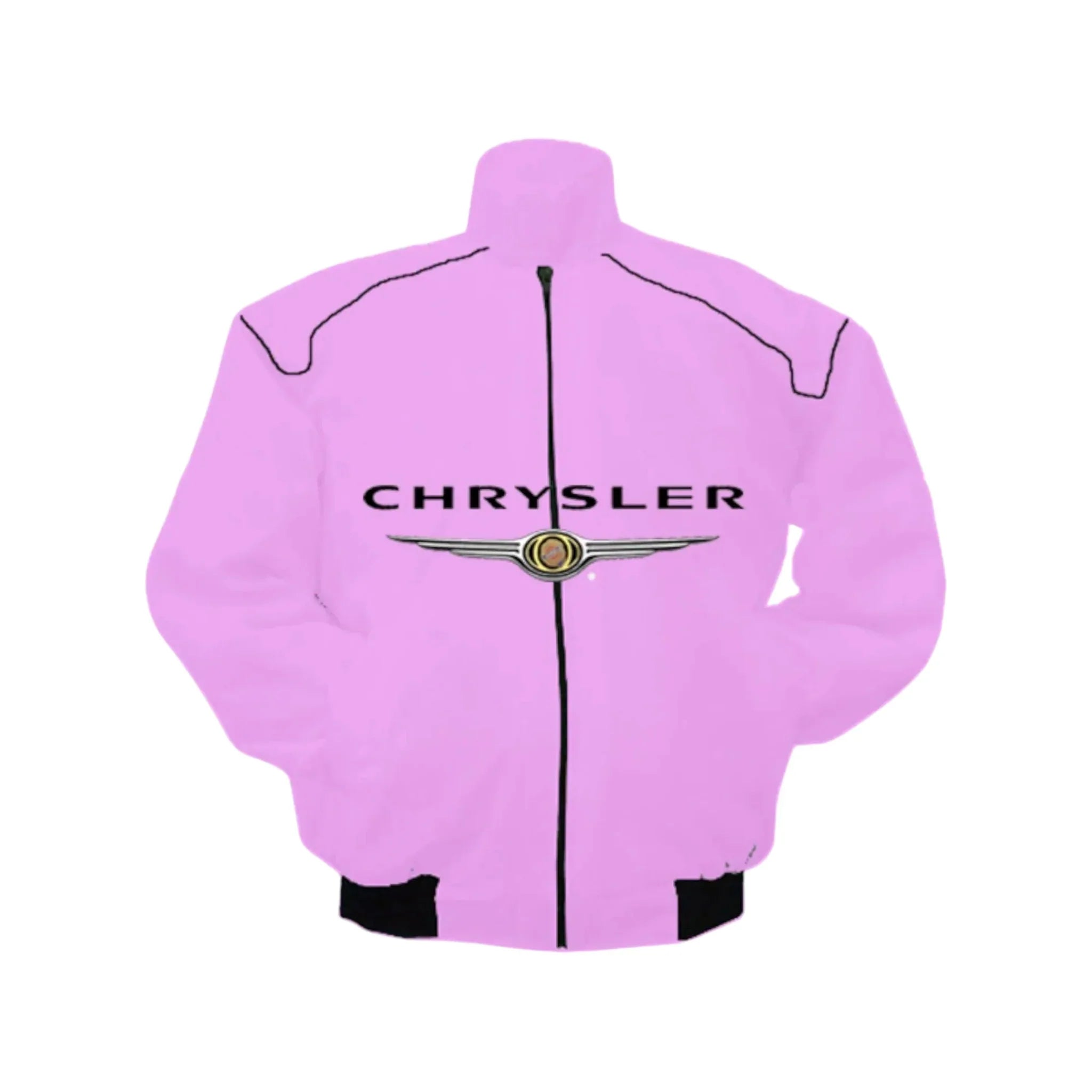 Chrysler Pink Vintage Racing Jacket – Retro Motorsport Edition