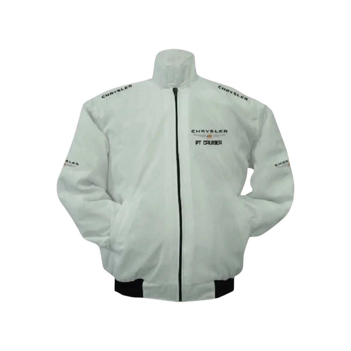 Chrysler PT Cruiser Vintage Racing Jacket White – Retro Motorsport Style
