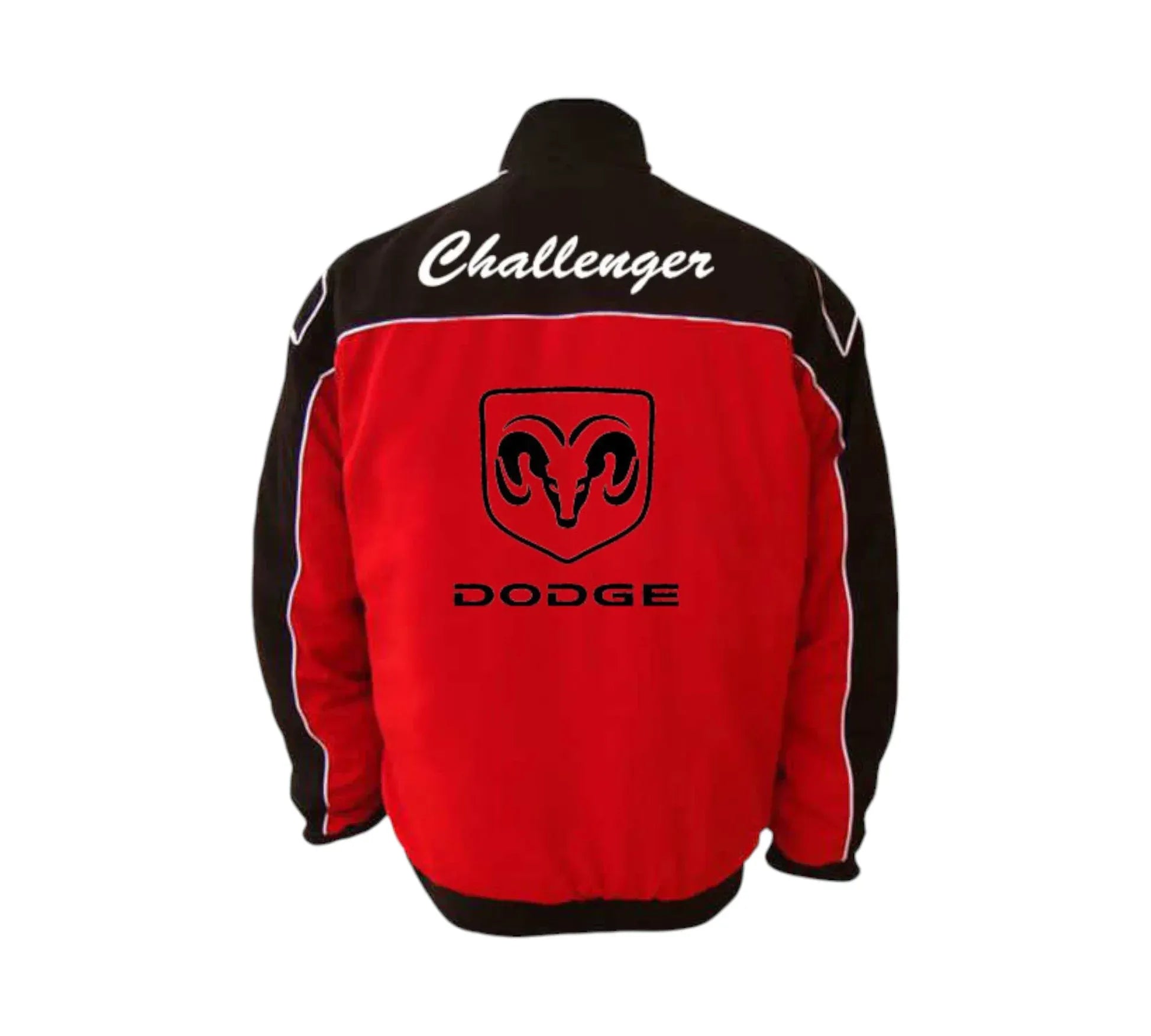 Dodge Challenger SCAT Vintage Racing Jacket Red