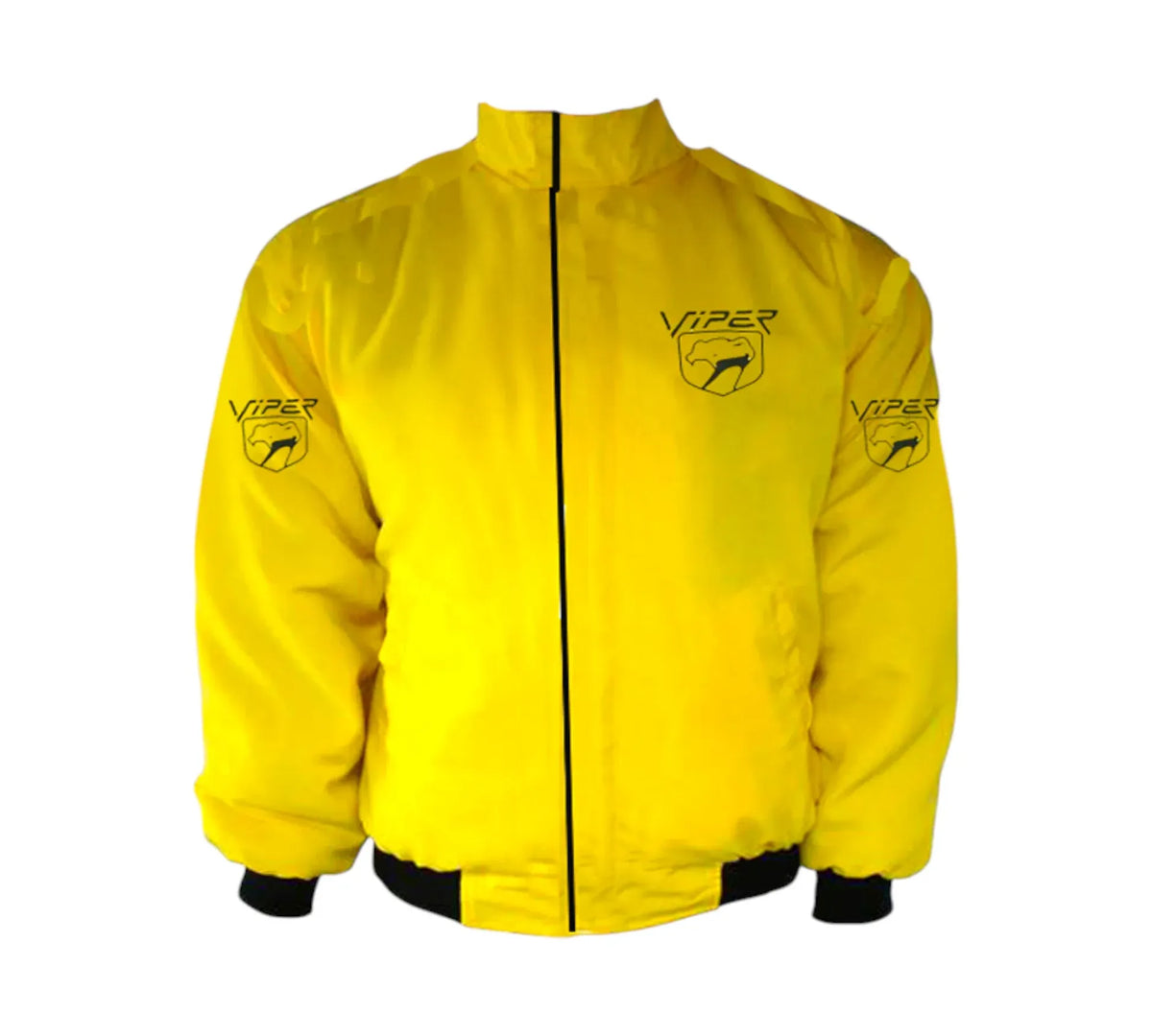 Dodge Viper Racing Vintage Jacket Yellow Muscle Car Streetwear