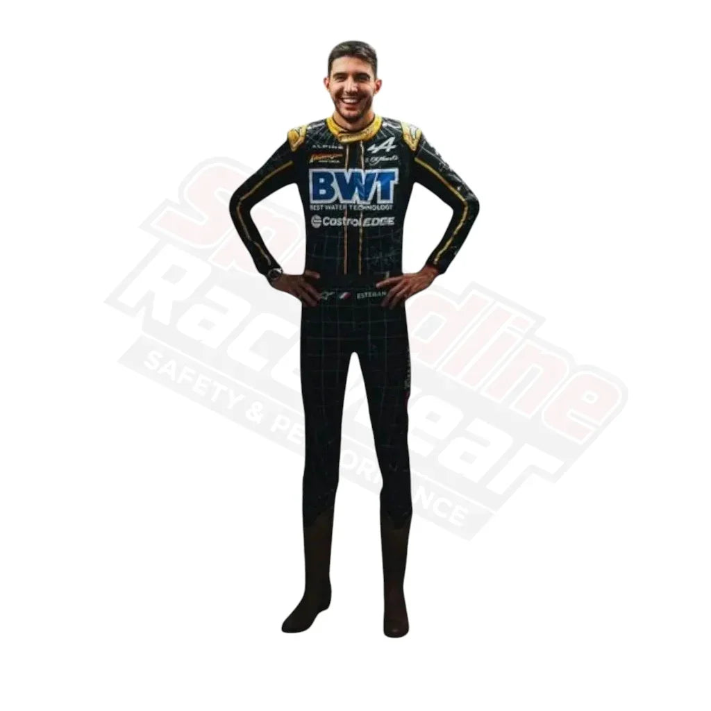 2024 Esteban Ocon Alpine Austin GP F1 Race Suit – Limited Edition