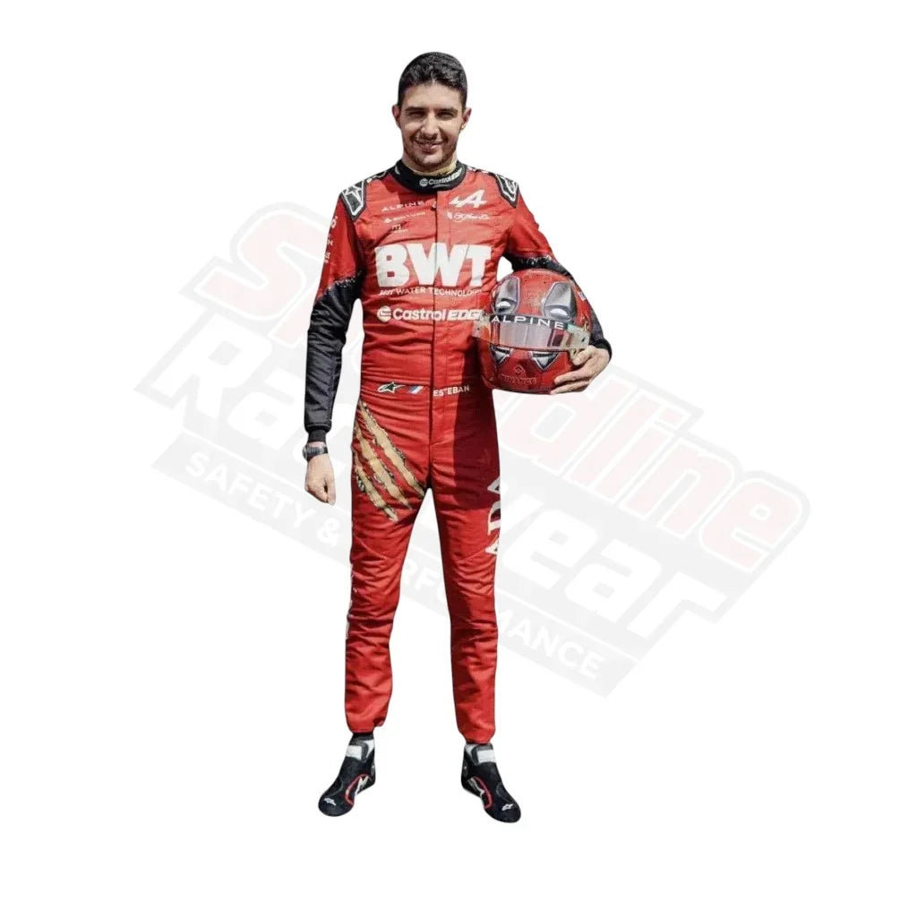 Esteban Ocon 2024 BWT F1 Race Suit | Alpine Team Edition