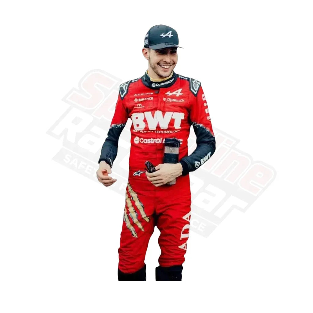 Esteban Ocon 2024 BWT F1 Race Suit | Alpine Team Edition