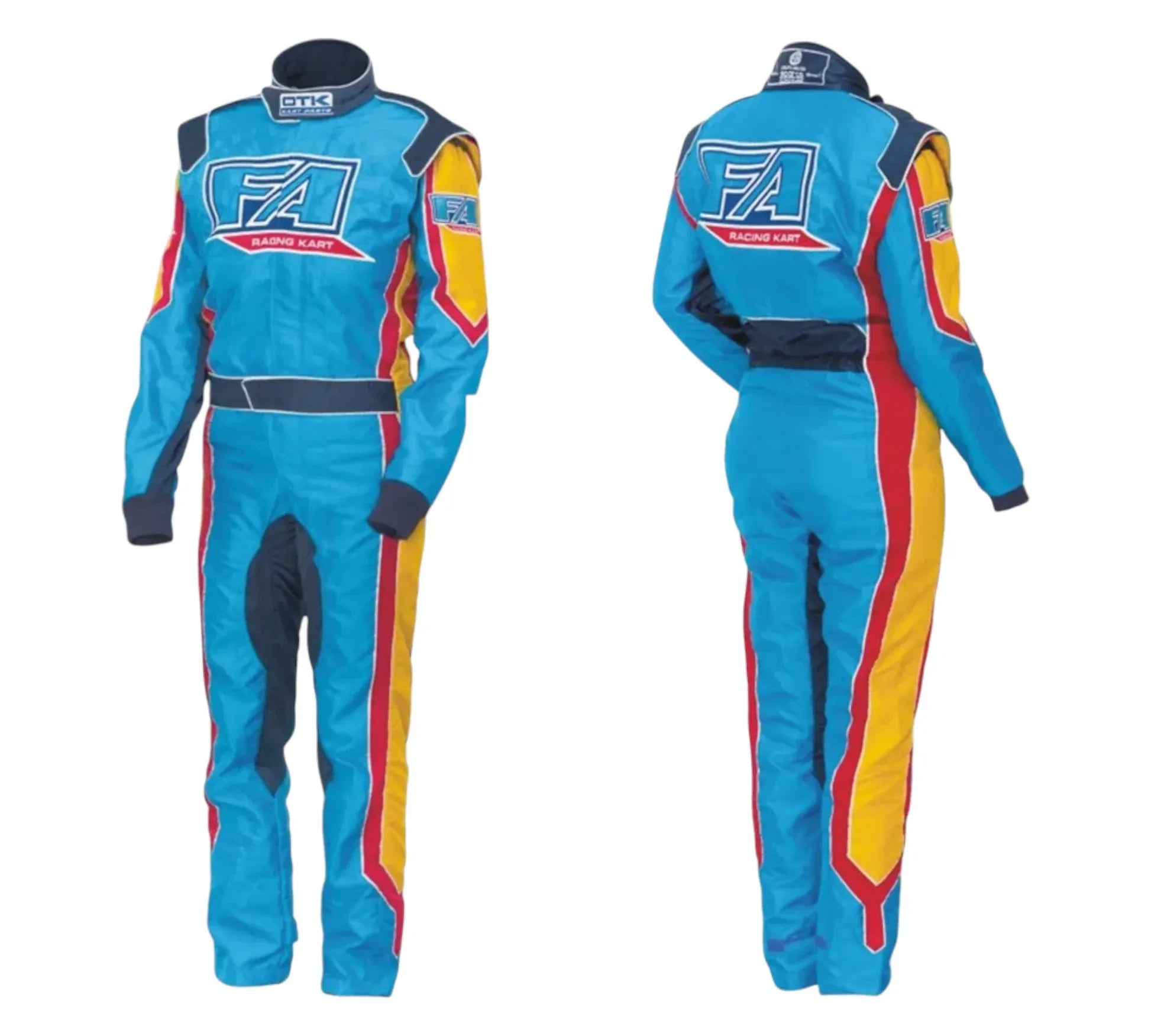 FA Karting Go Kart Racing Suit Sublimation Printed Kart Overall