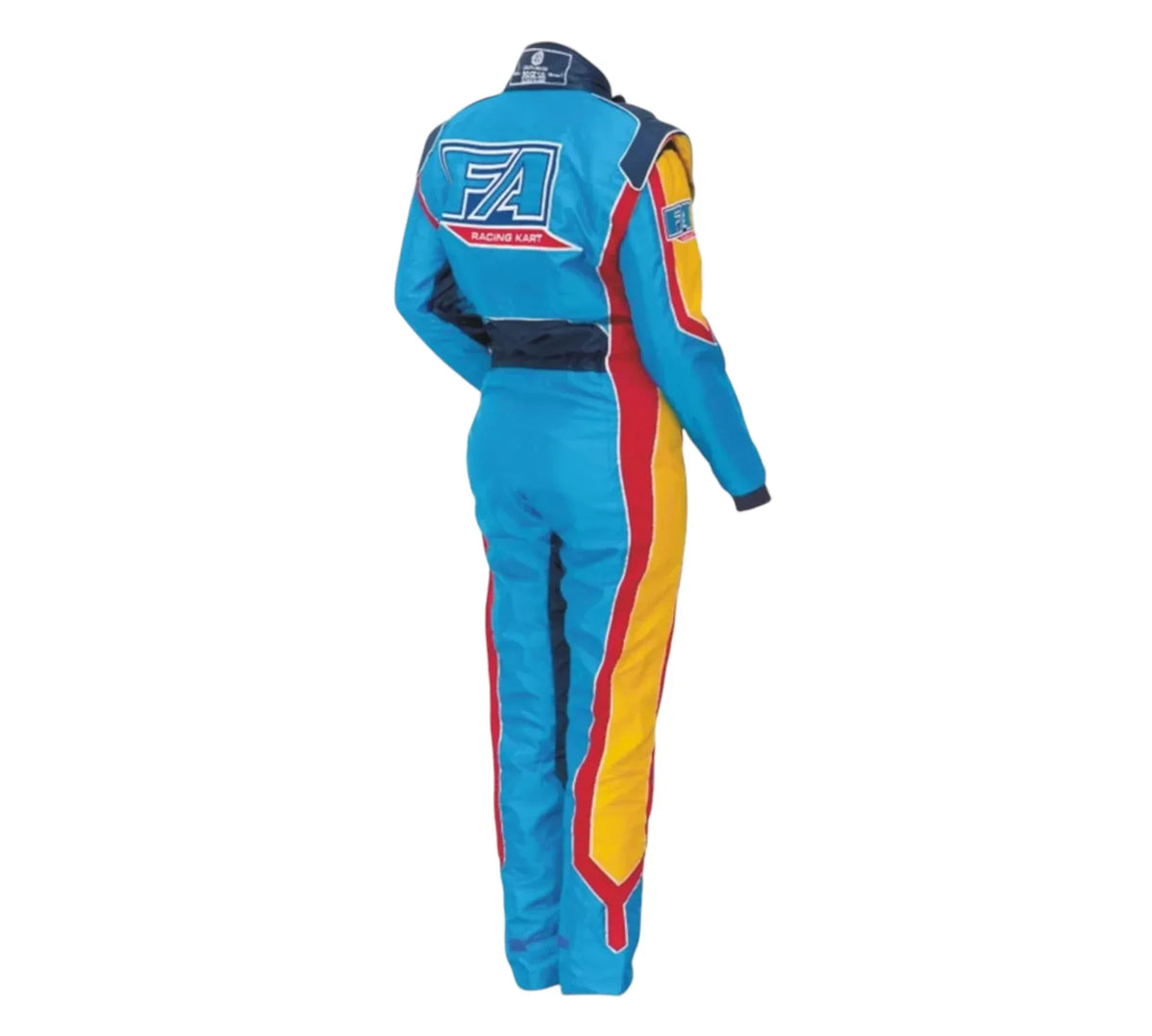 FA Karting Go Kart Racing Suit Sublimation Printed Kart Overall