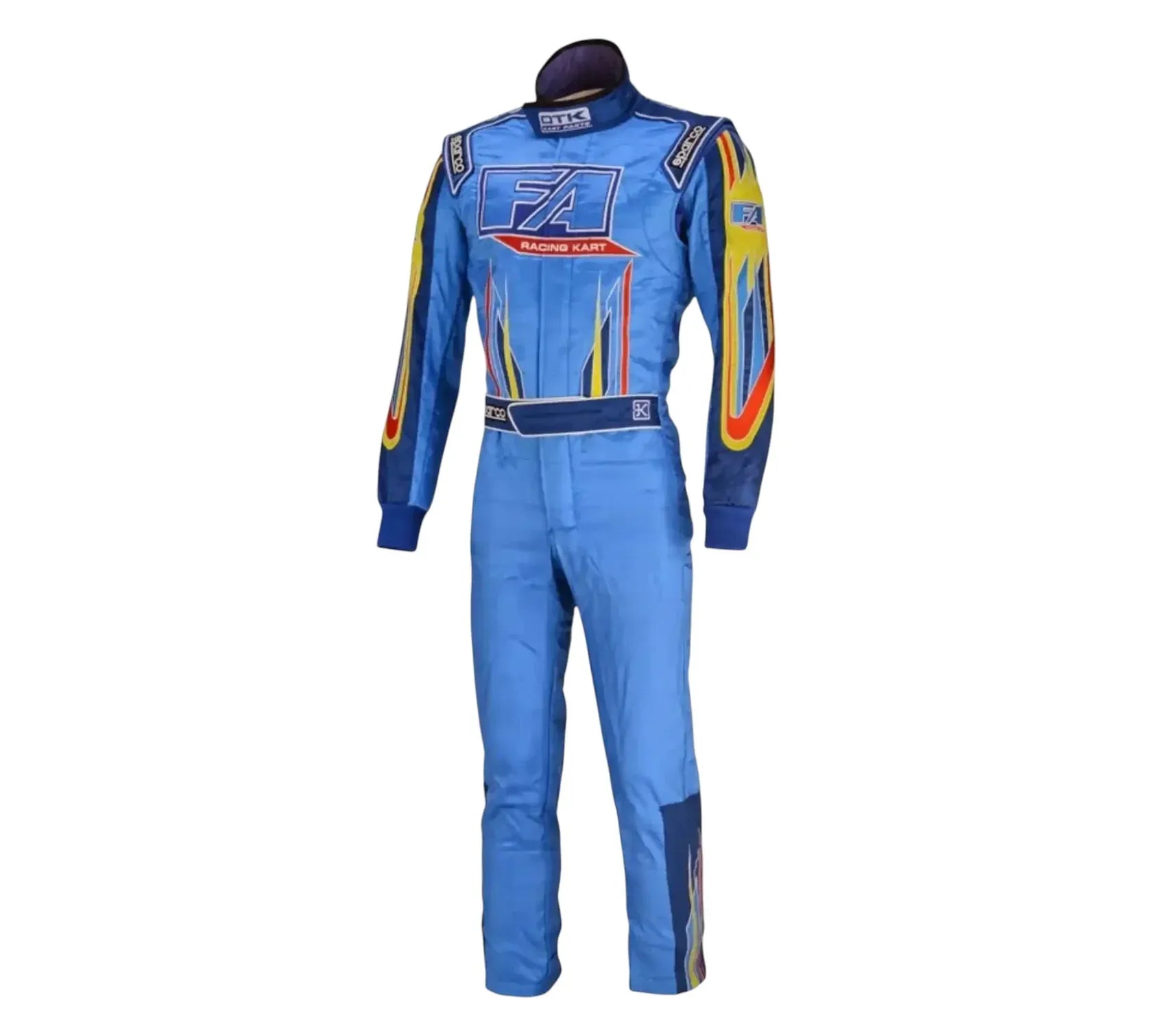 FA Karting OMP Go Kart Racing Suit Sublimation Printed Kart Overall