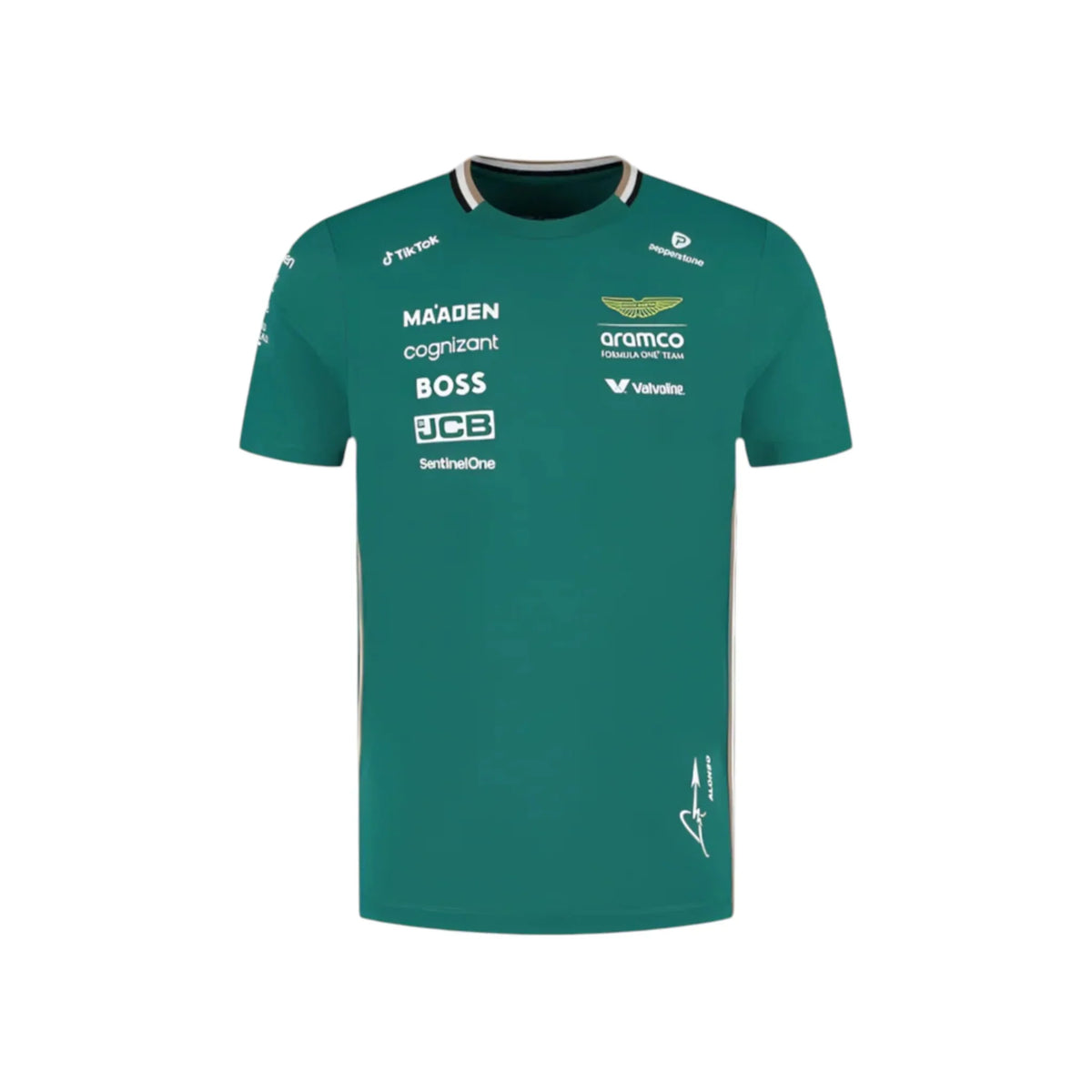Fernando Alonso 2025 Aston Martin Aramco F1 Team T-Shirt