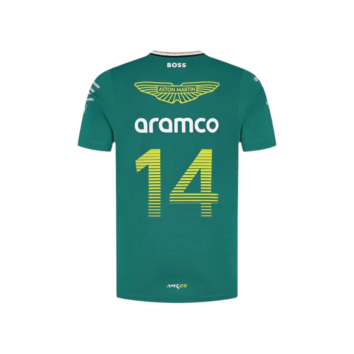 Fernando Alonso 2025 Aston Martin Aramco F1 Team T-Shirt