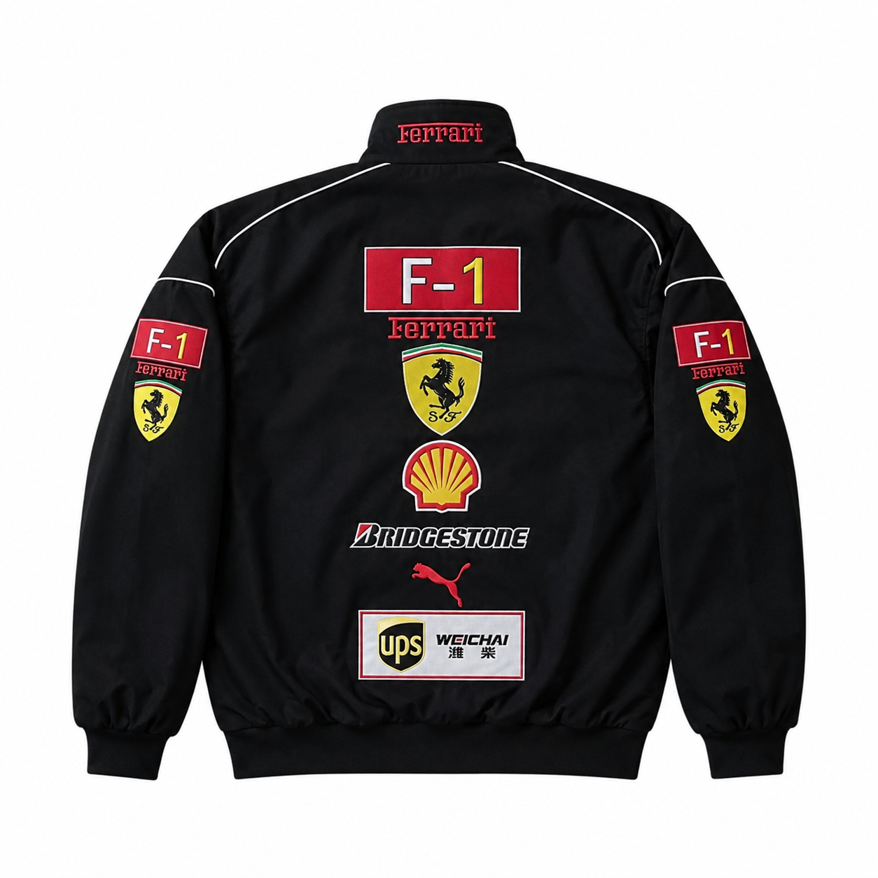 Ferrari F1 Scuderia Racing Vintage Jacket Black Edition