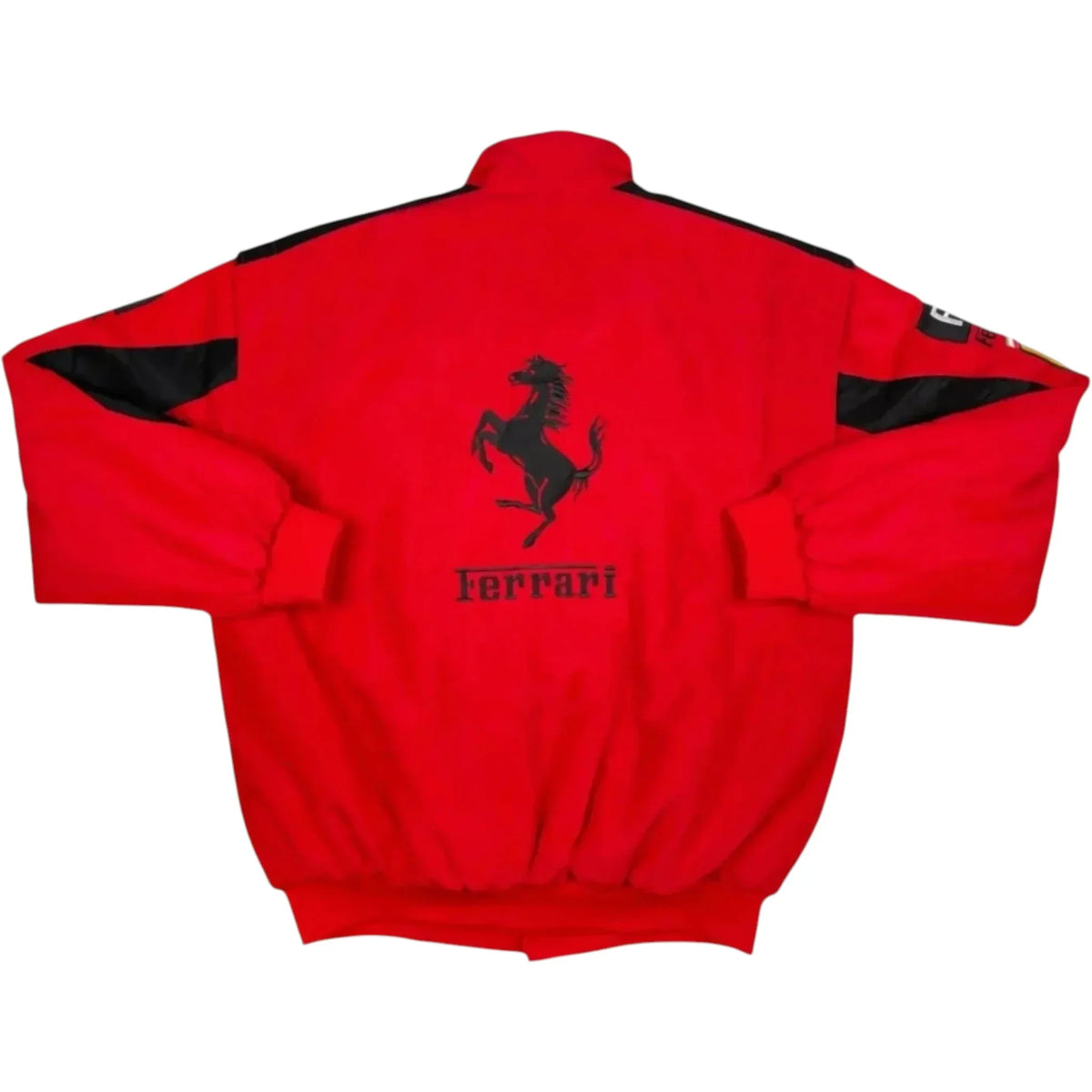 Ferrari F1 Vintage Embroidery Winter Racing Jacket – Heritage Motorsport Edition