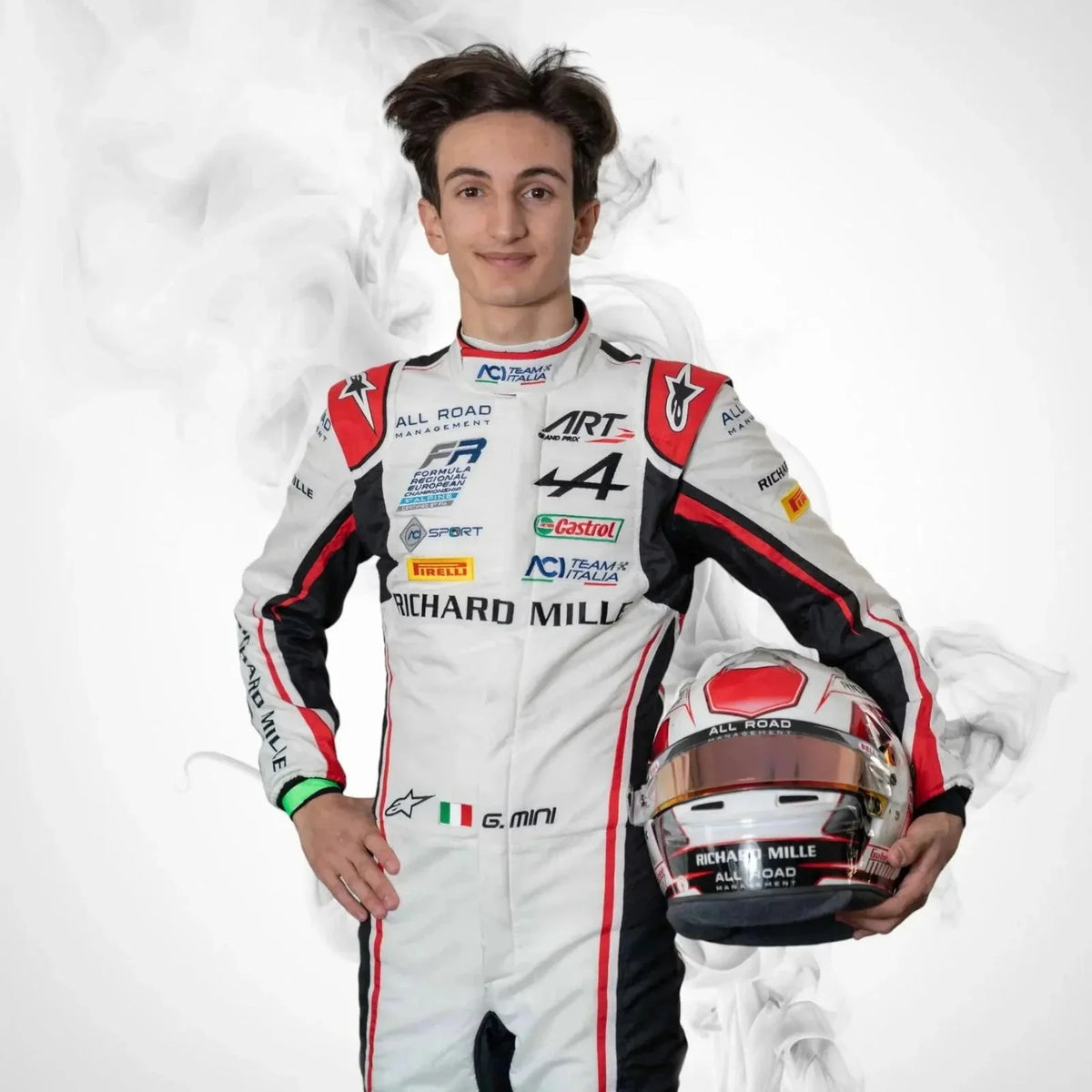 Gabriele Minì 2022 Hitech Pulse-Eight Racing Suit