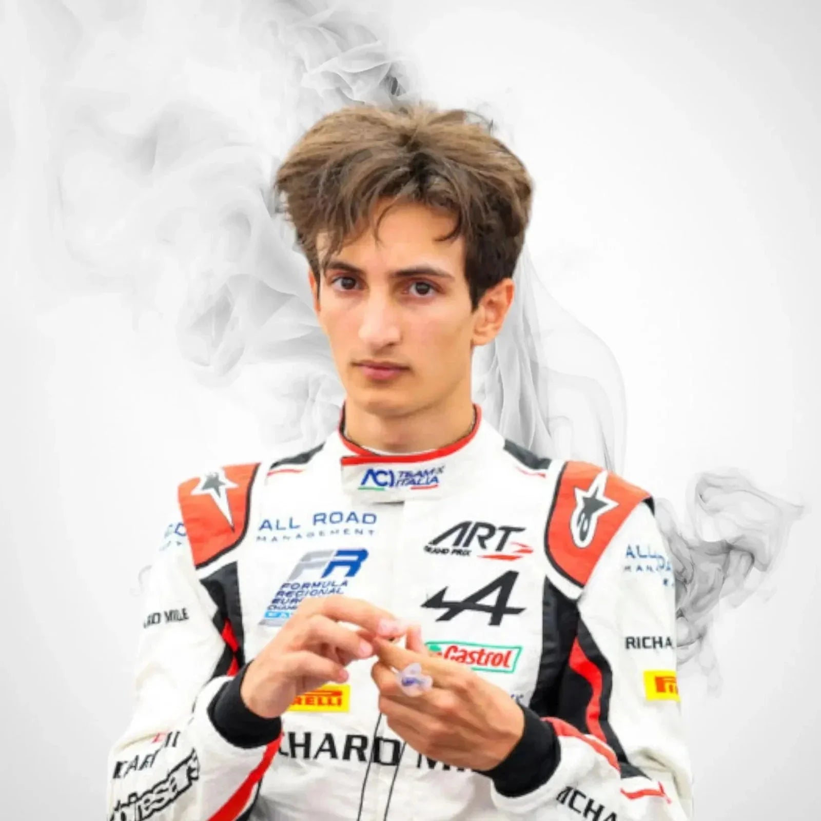 Gabriele Minì 2022 Hitech Pulse-Eight Racing Suit
