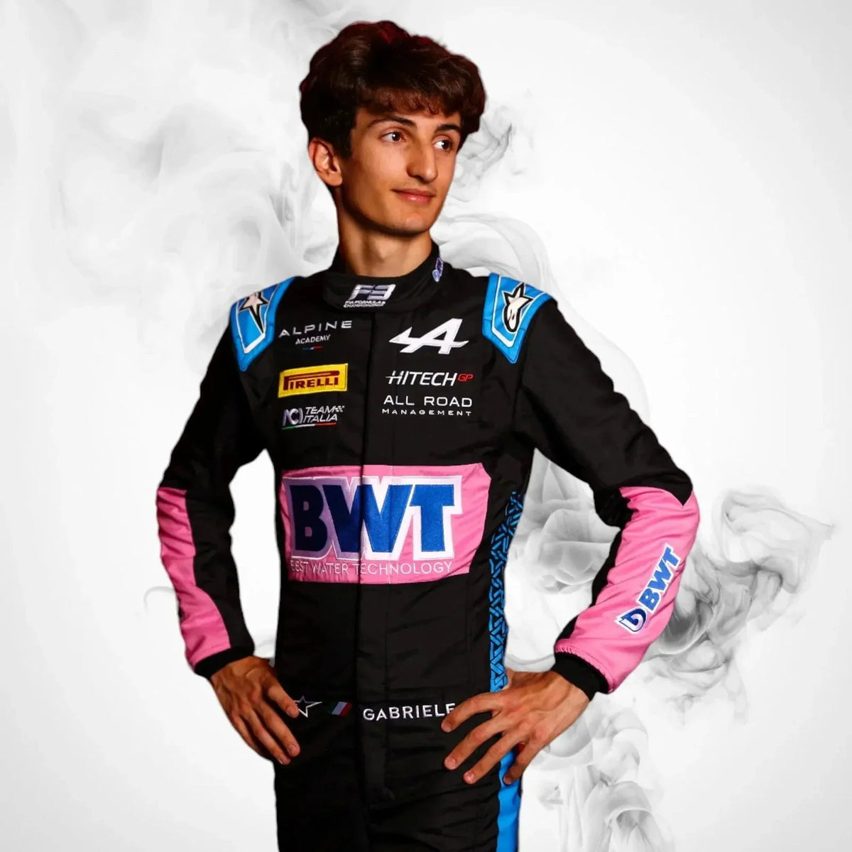 Gabriele Minì 2023 Hitech Pulse-Eight Racing Suit