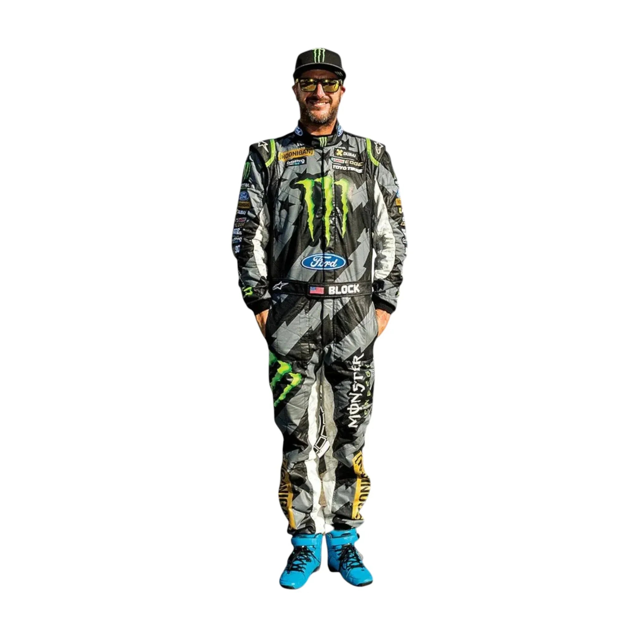 Go-Kart Racing Suit Monster Ken Block Sublimation Print