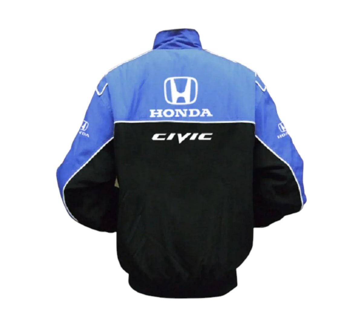 Honda Civic Racing Jacket Blue & Black Vintage