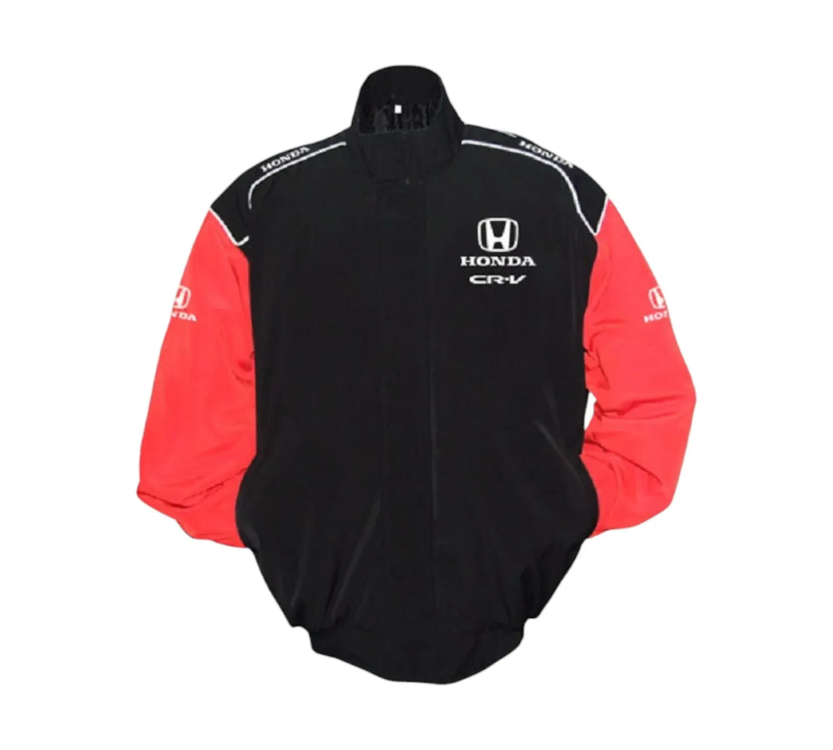 Honda CR-V Racing Vintage Jacket – Black & Red Motorsport Edition