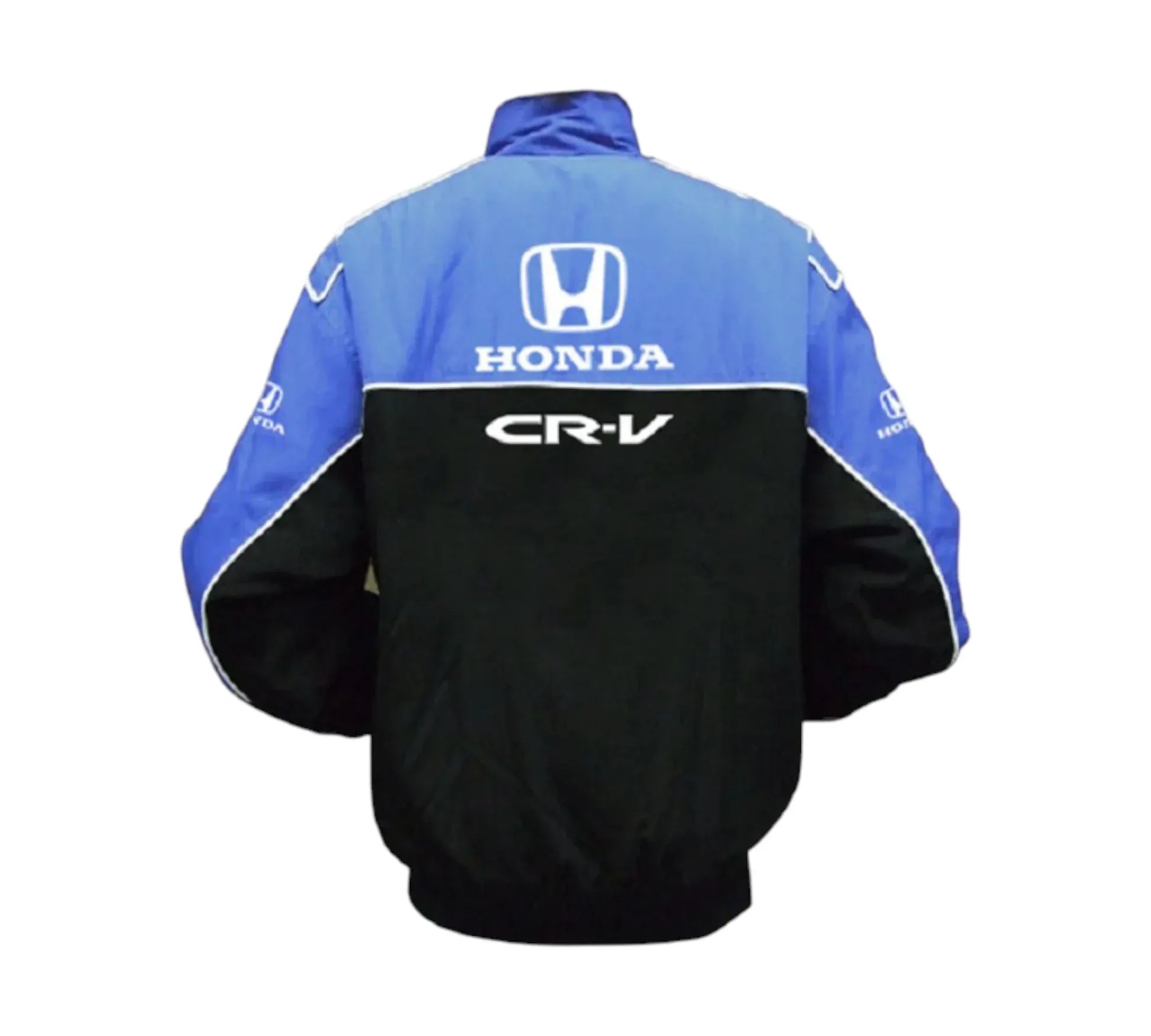 Honda CR-V Racing Jacket Vintage Style – Blue Black Motorsport Edition