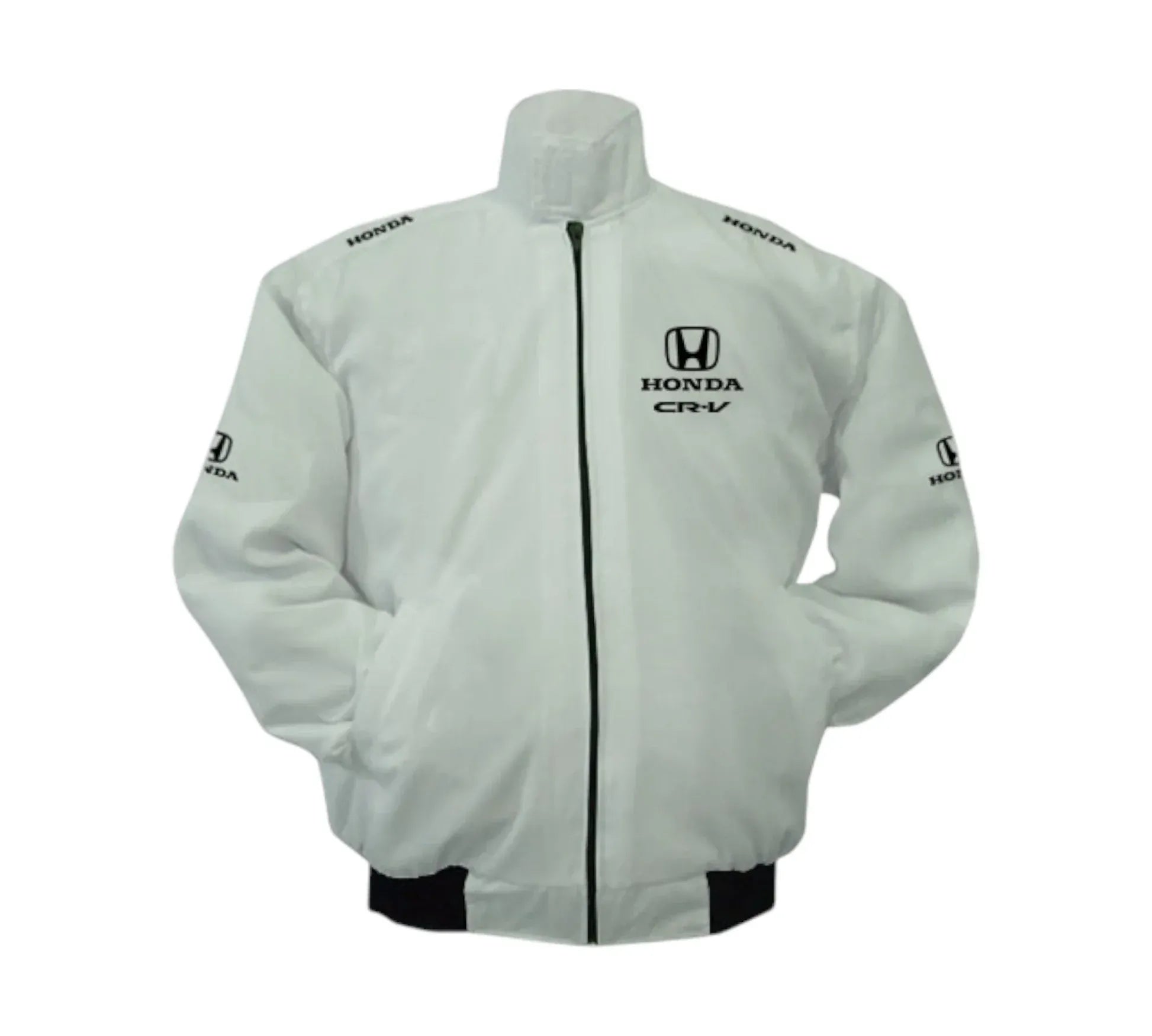 Honda CR-V Vintage Racing Jacket – White SUV Edition