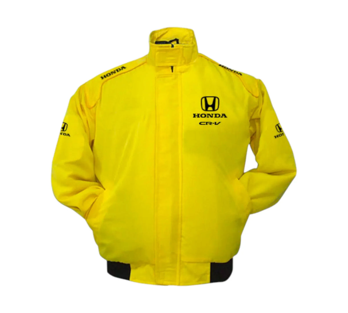 Honda CR-V Vintage Racing Jacket – Yellow SUV Performance Edition