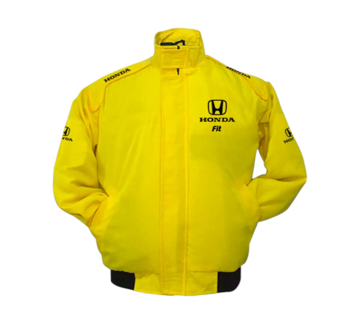 Honda Fit Vintage Racing Jacket – Yellow Motorsport Edition