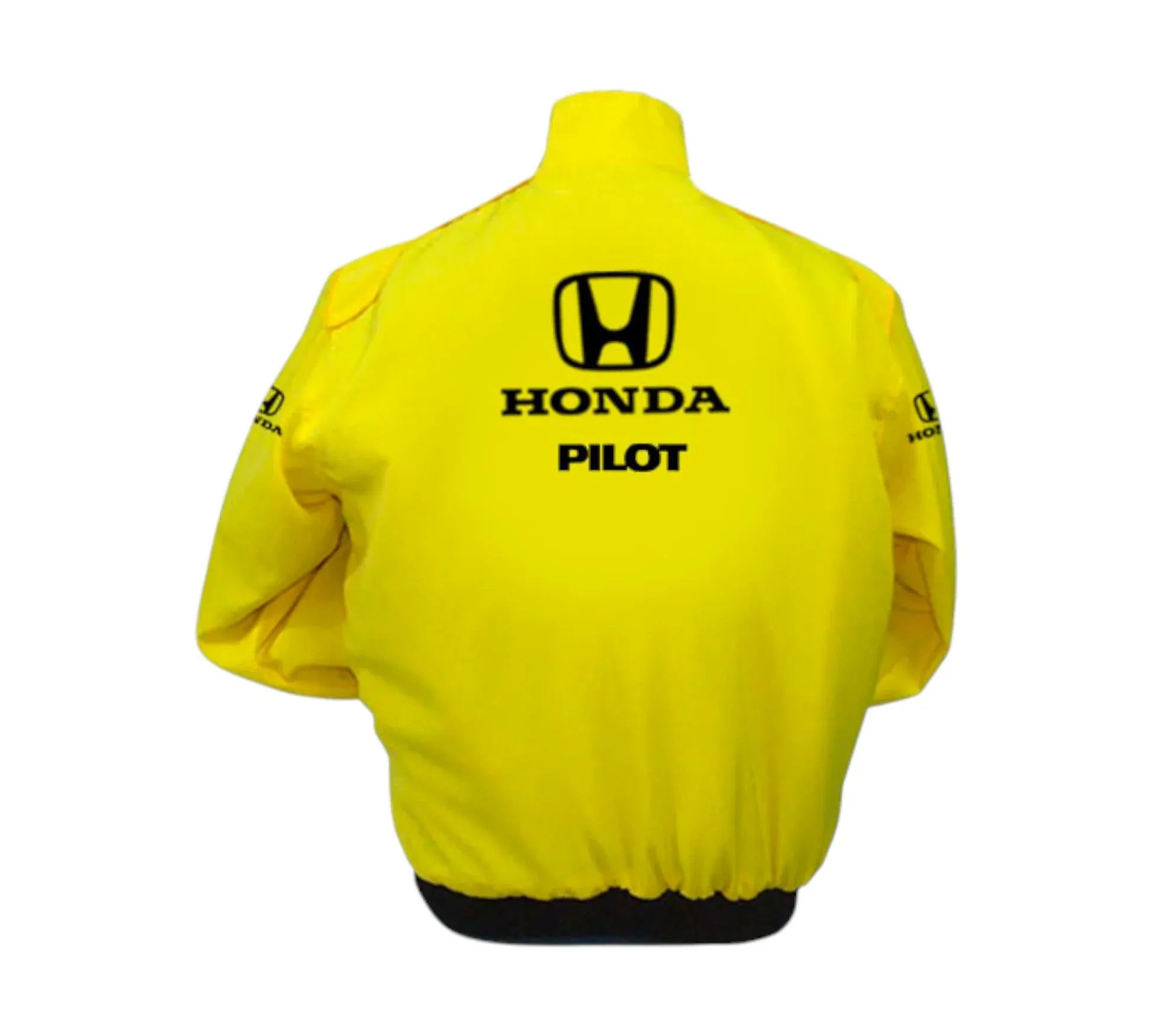 Honda Pilot Vintage Racing Jacket – Yellow Motorsport Edition