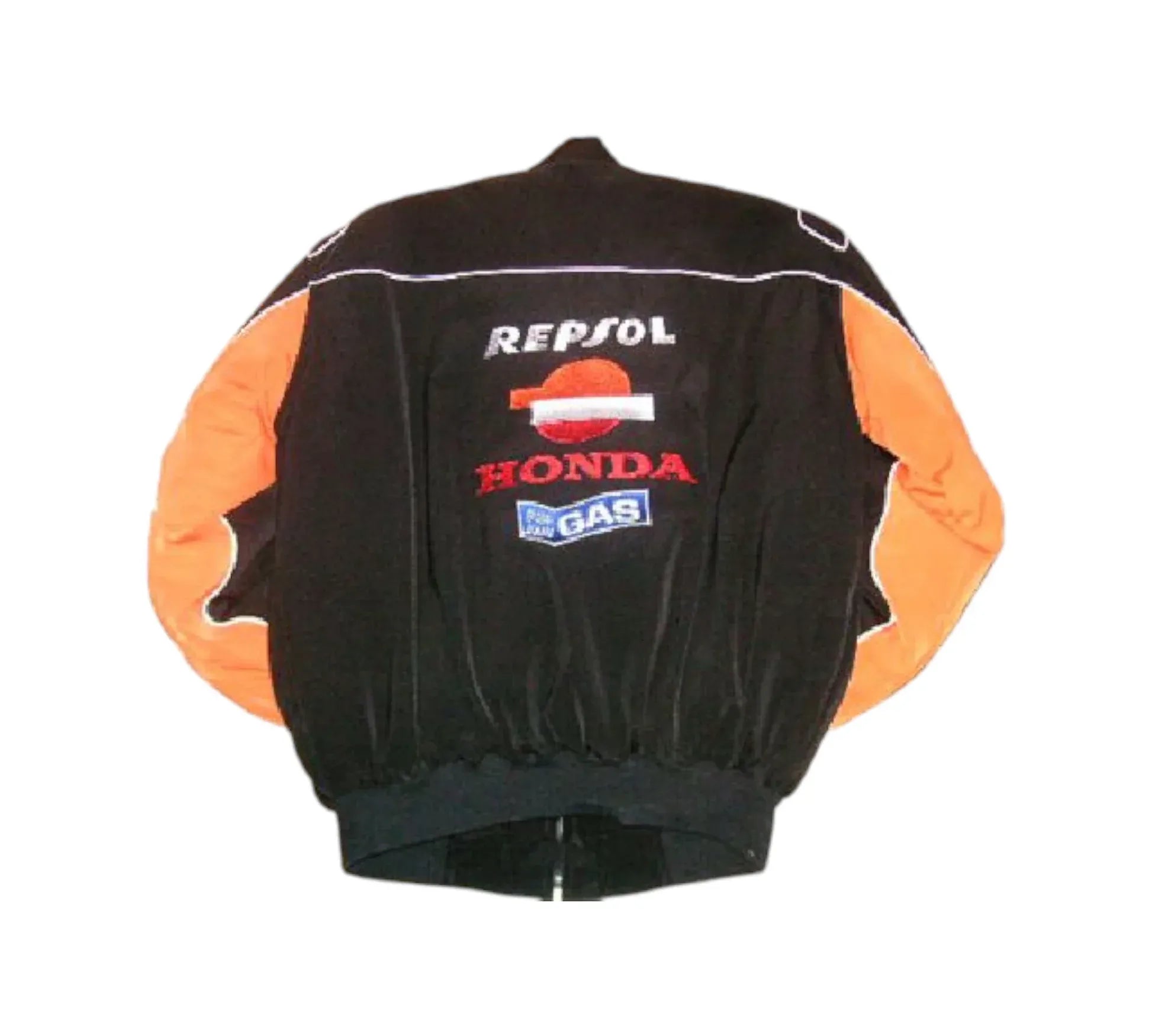 Honda Repsol Snap-On Moto Racing Jacket – Black & Orange
