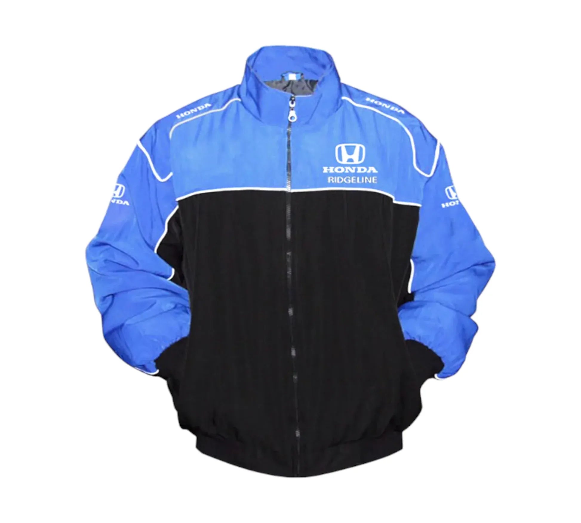 Honda Ridgeline Retro Racing Jacket – Blue & Black