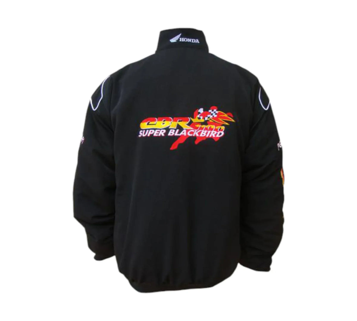 Honda Super Blackbird Vintage Racing Jacket – Black