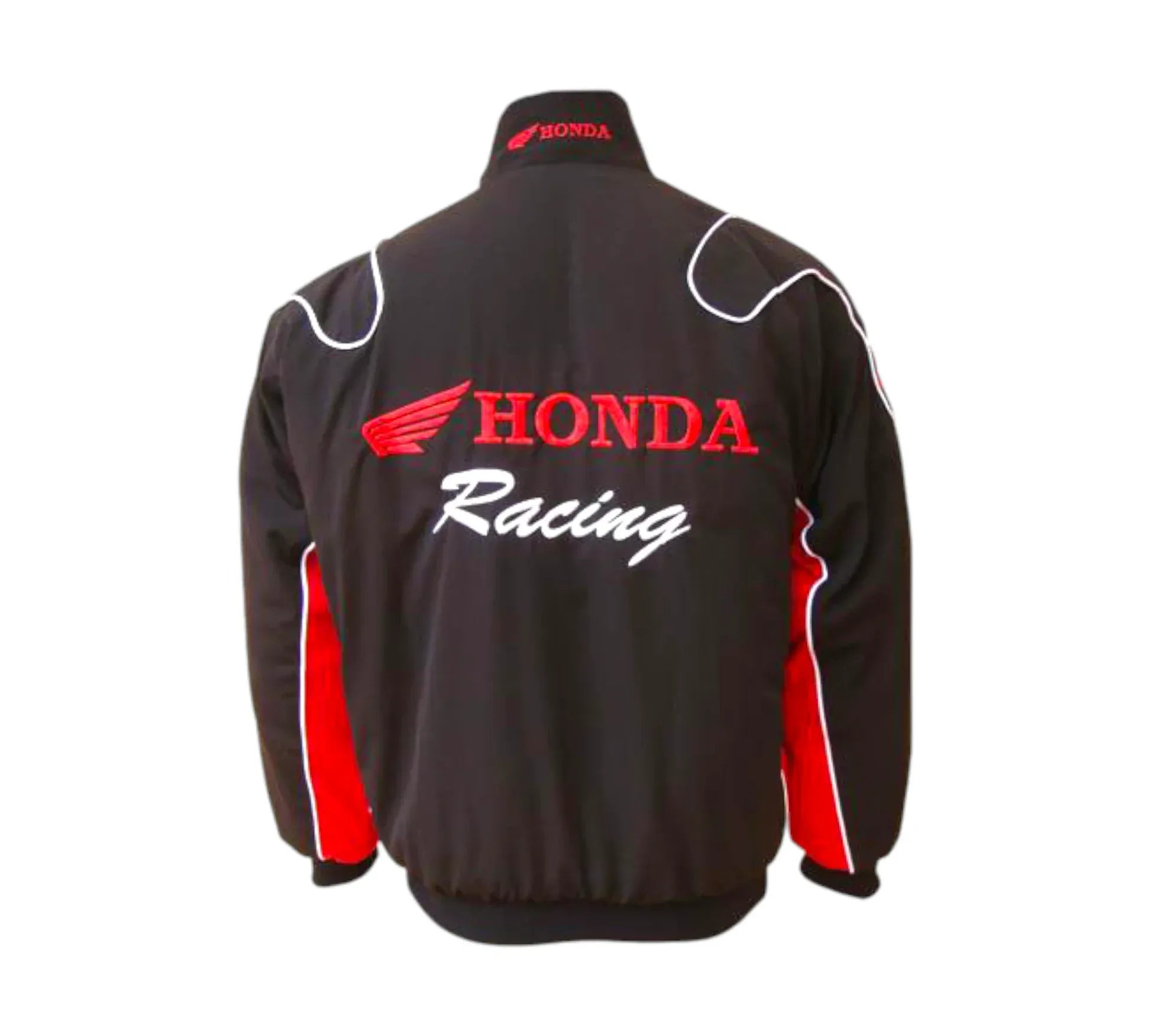 Honda Vintage Racing Jacket – Black & Red Motorsport Edition