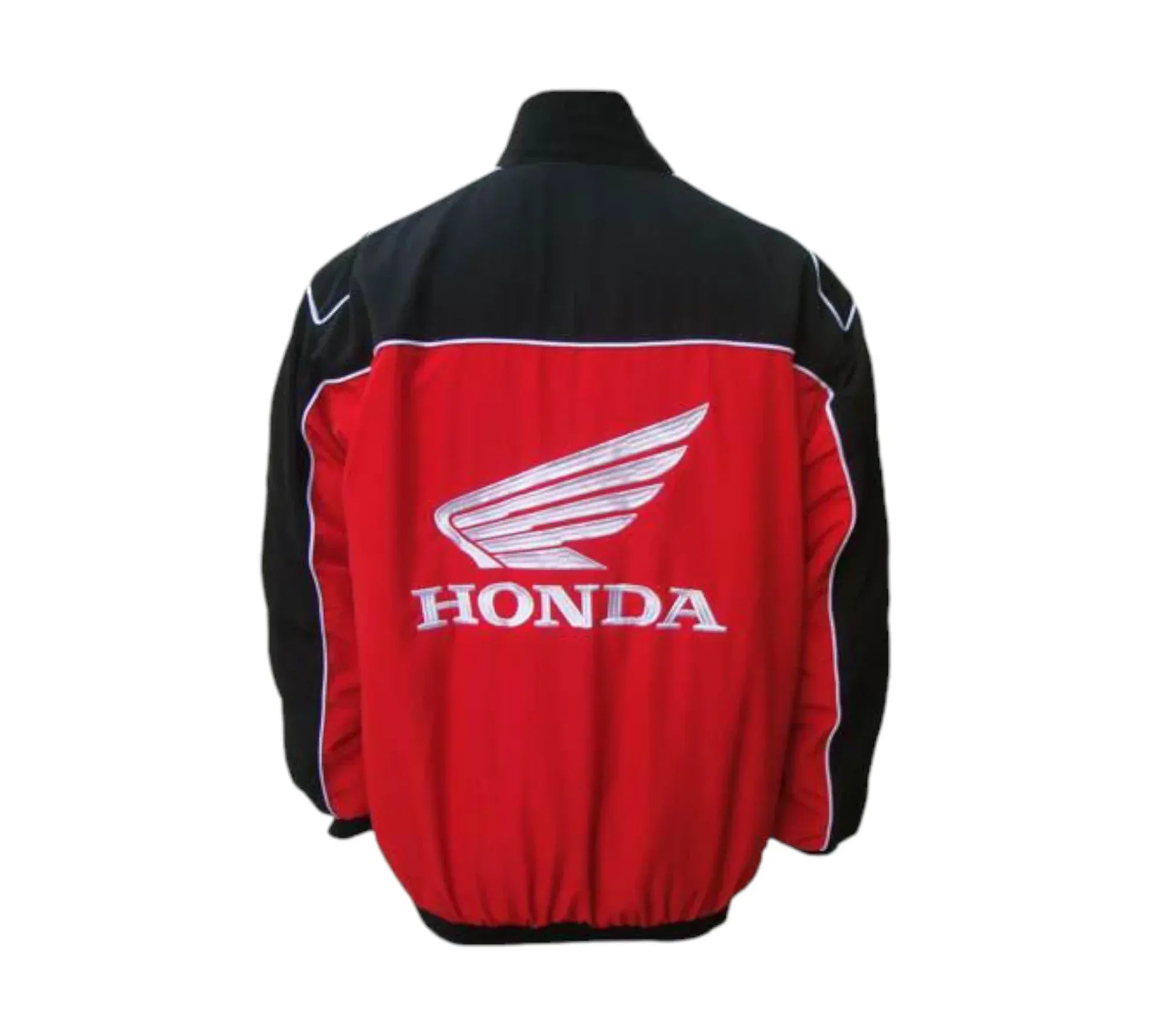 Honda Vintage Racing Jacket – Black & Red Motorsport Edition
