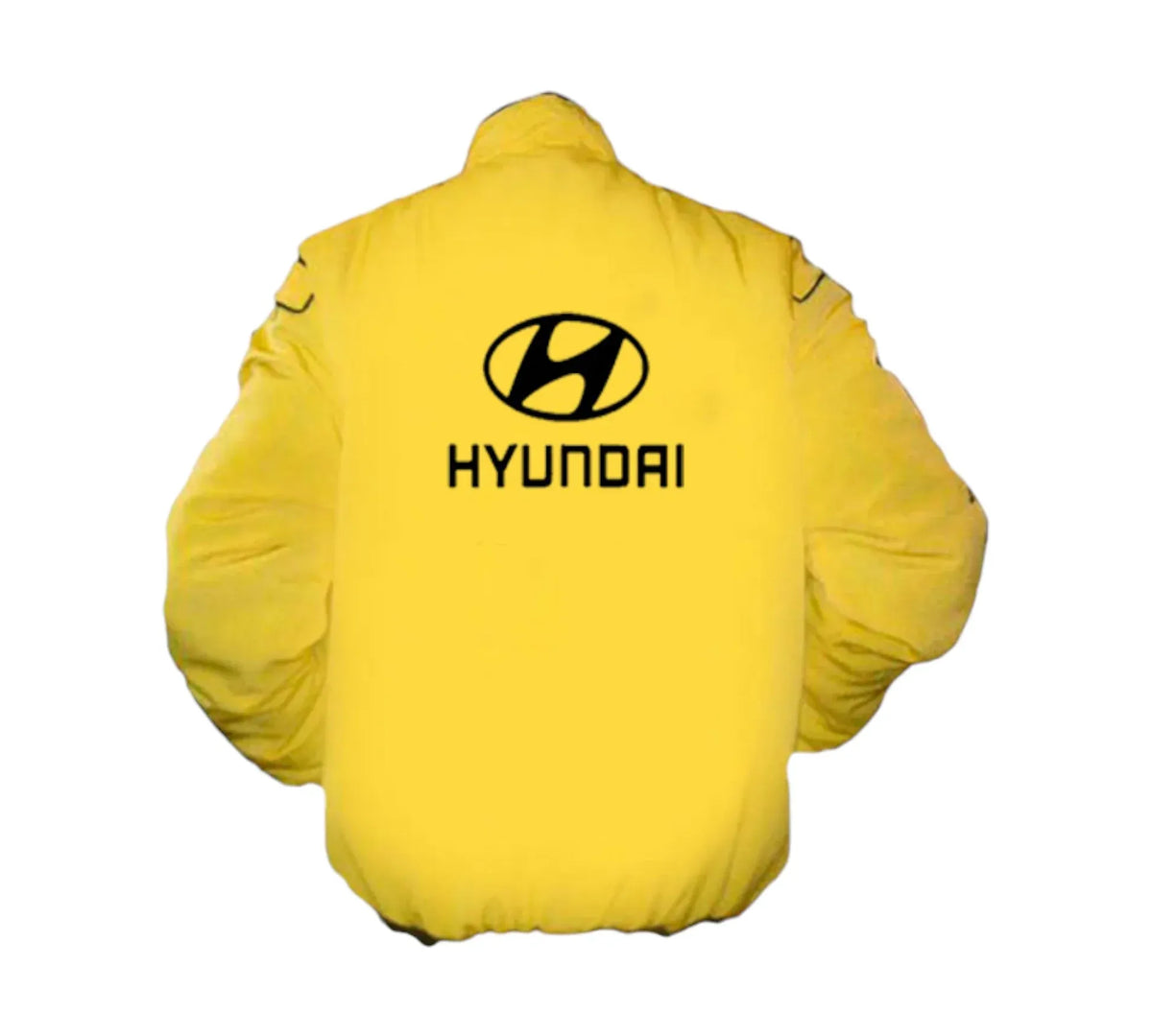 Hyundai Racing Jacket Yellow Vintage