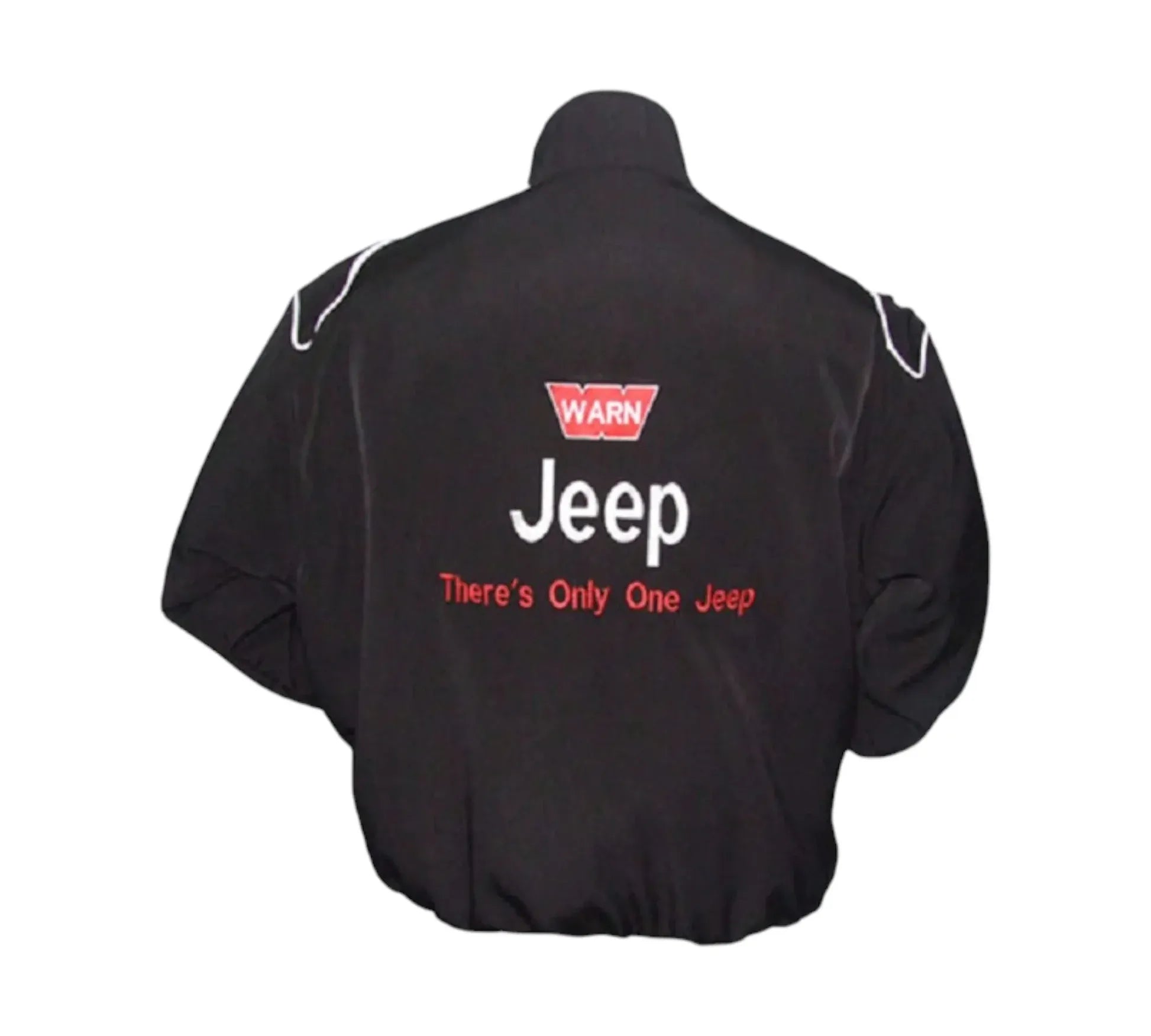 Jeep Racing Jacket Black Vintage