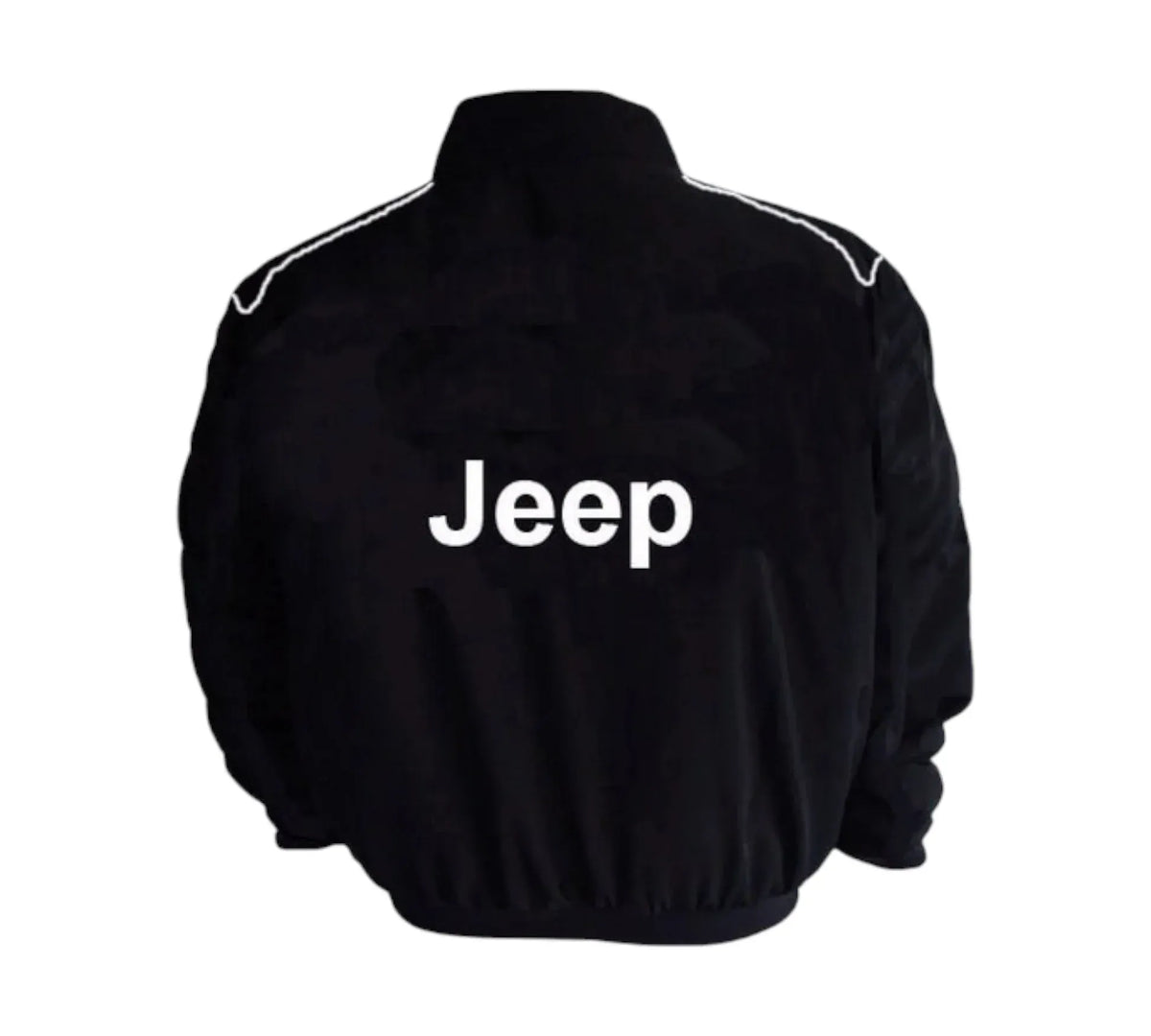 Jeep Racing Jacket Black with Piping