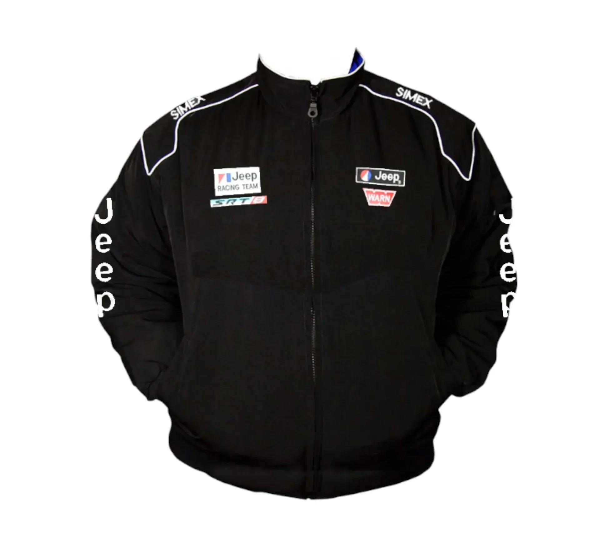 Jeep SRT8 Racing Jacket Black Vintage