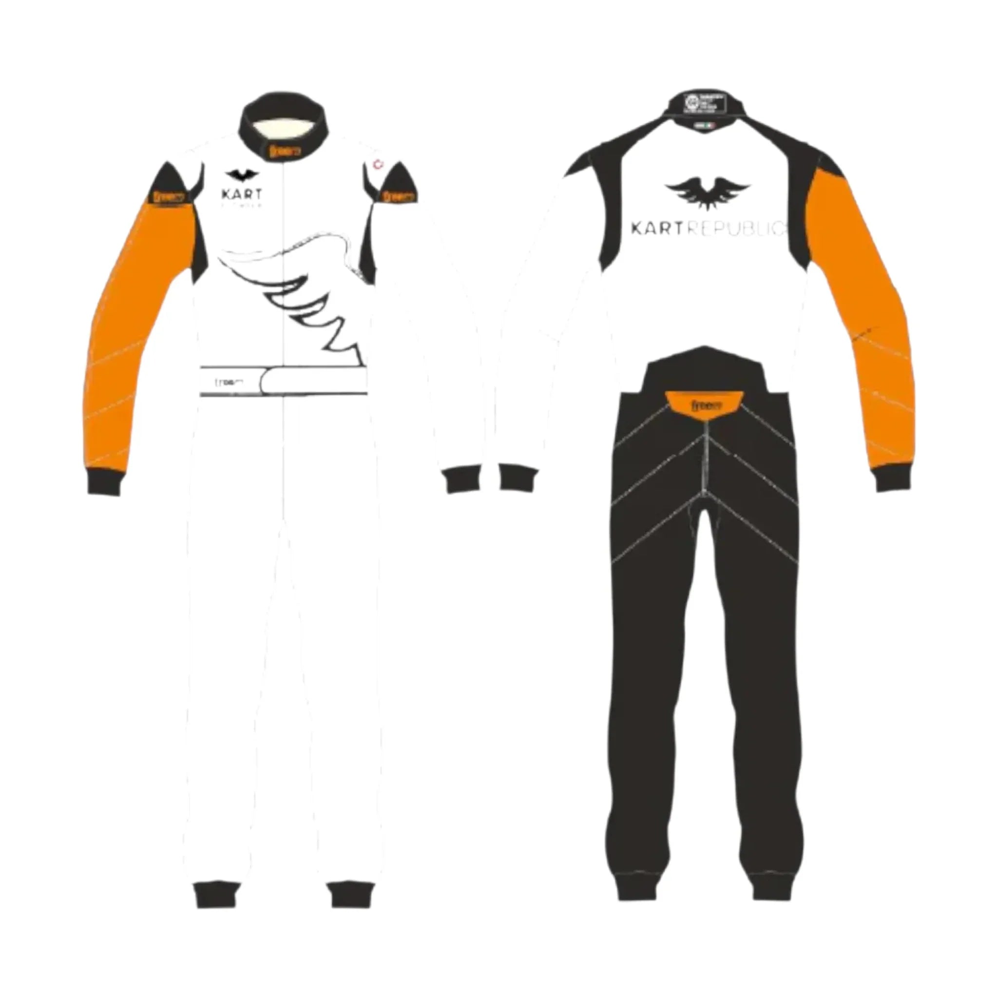 Kart Republic Team Freem Go Kart Racing Driver Suit