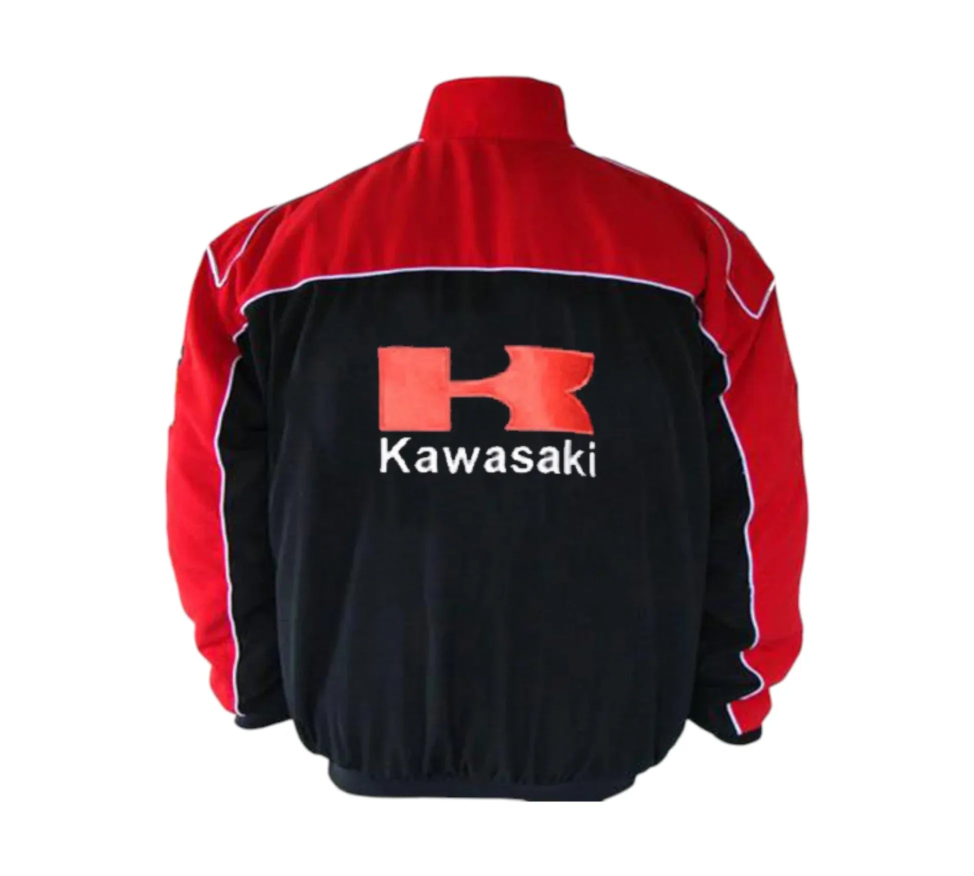 Kawasaki ZX6R Racing Jacket Red Black