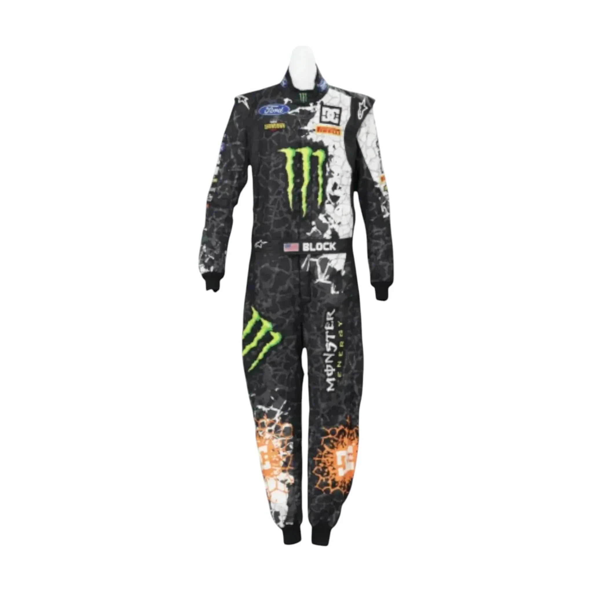 Ken Block 2012 Monster Energy Go Kart Race Suit