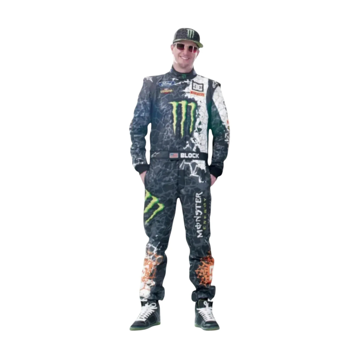 Ken Block 2012 Monster Energy Go Kart Race Suit