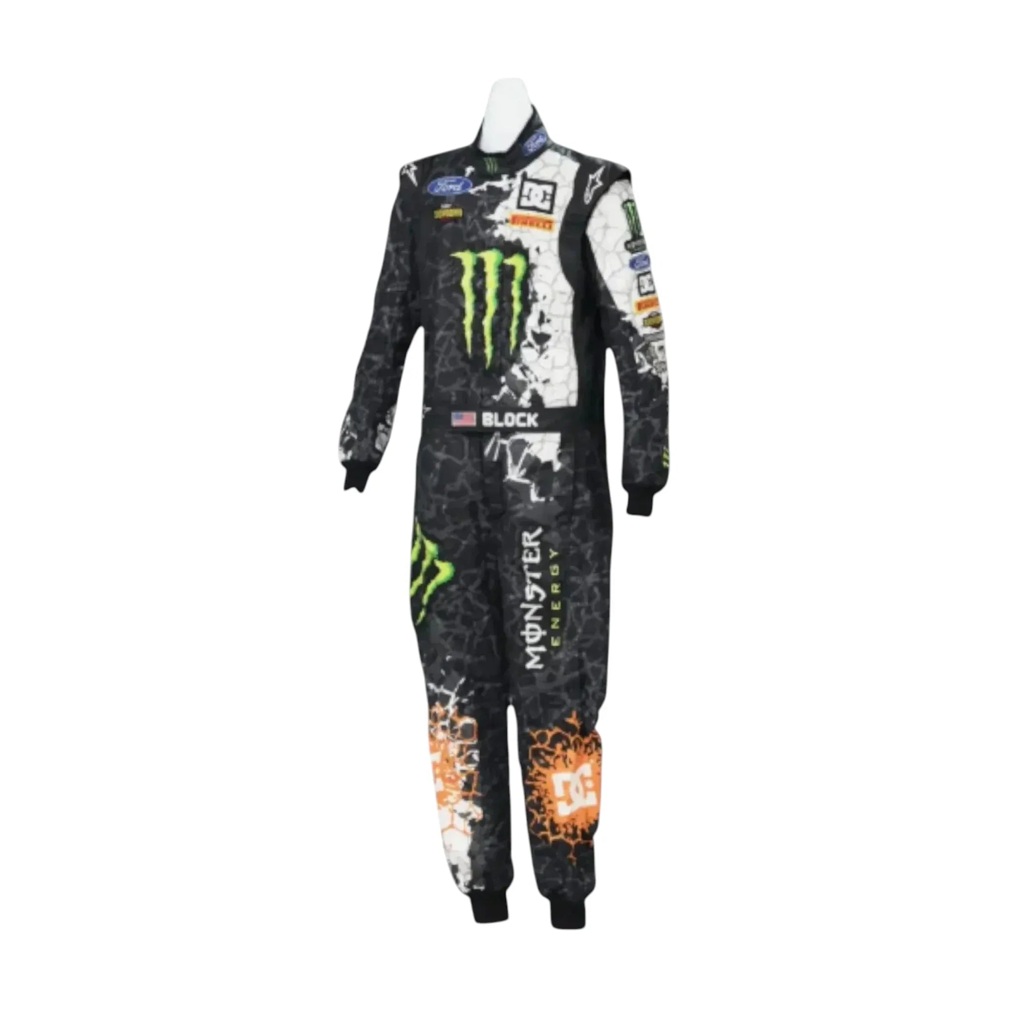 Ken Block 2012 Monster Energy Go Kart Race Suit