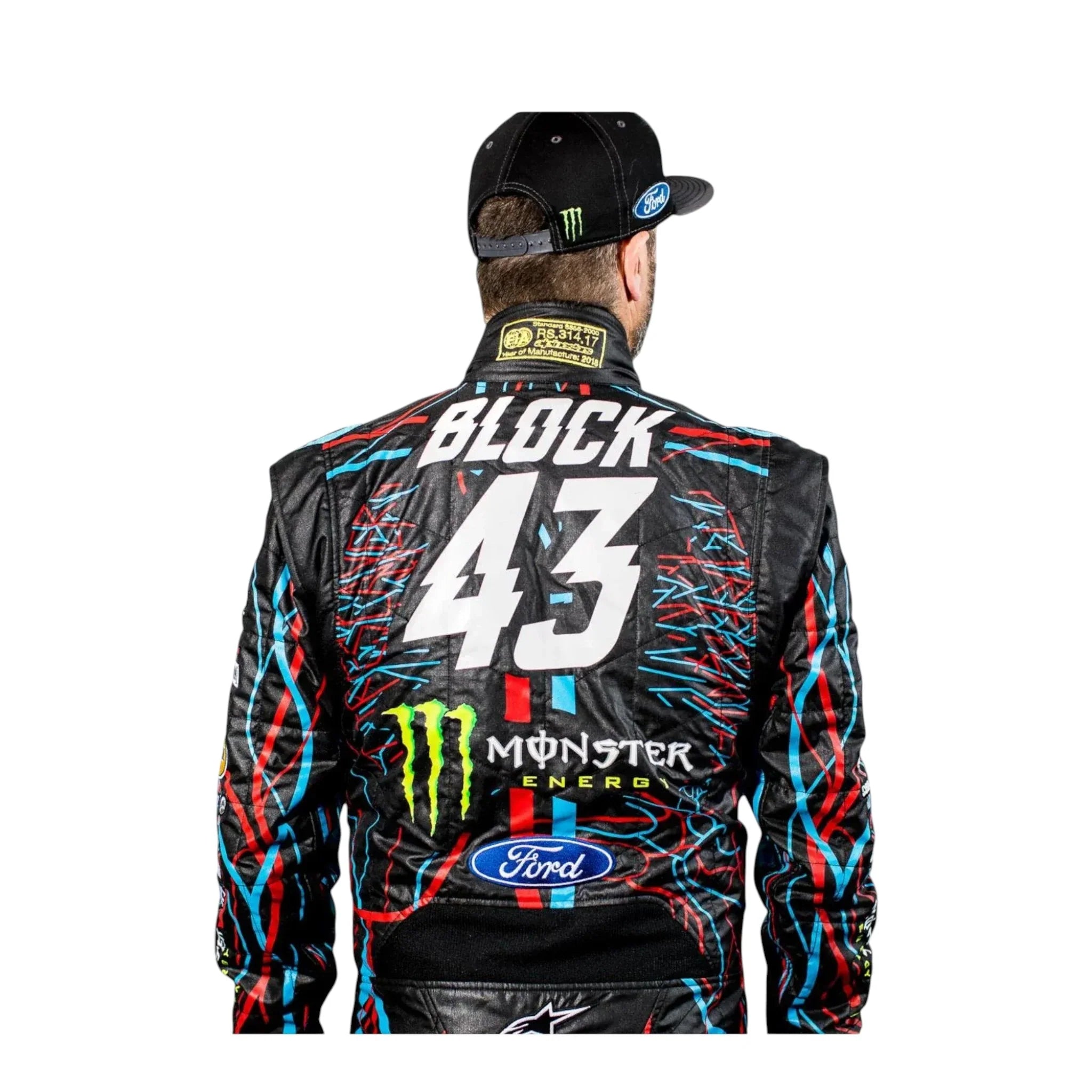 Ken Block Monster Sublimation Go-Kart Racing Suit