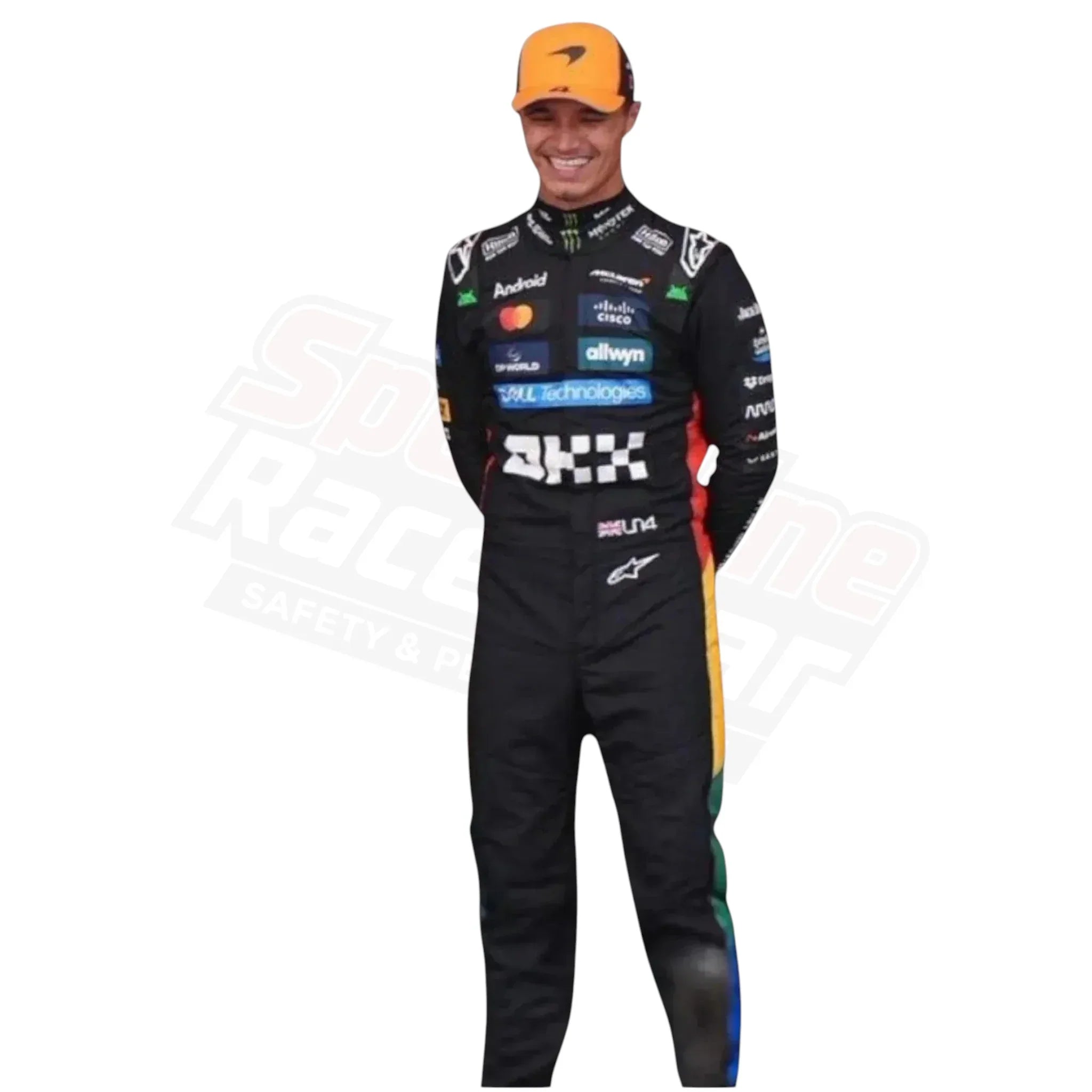 Lando Norris 2025 McLaren F1 British GP Race Suit