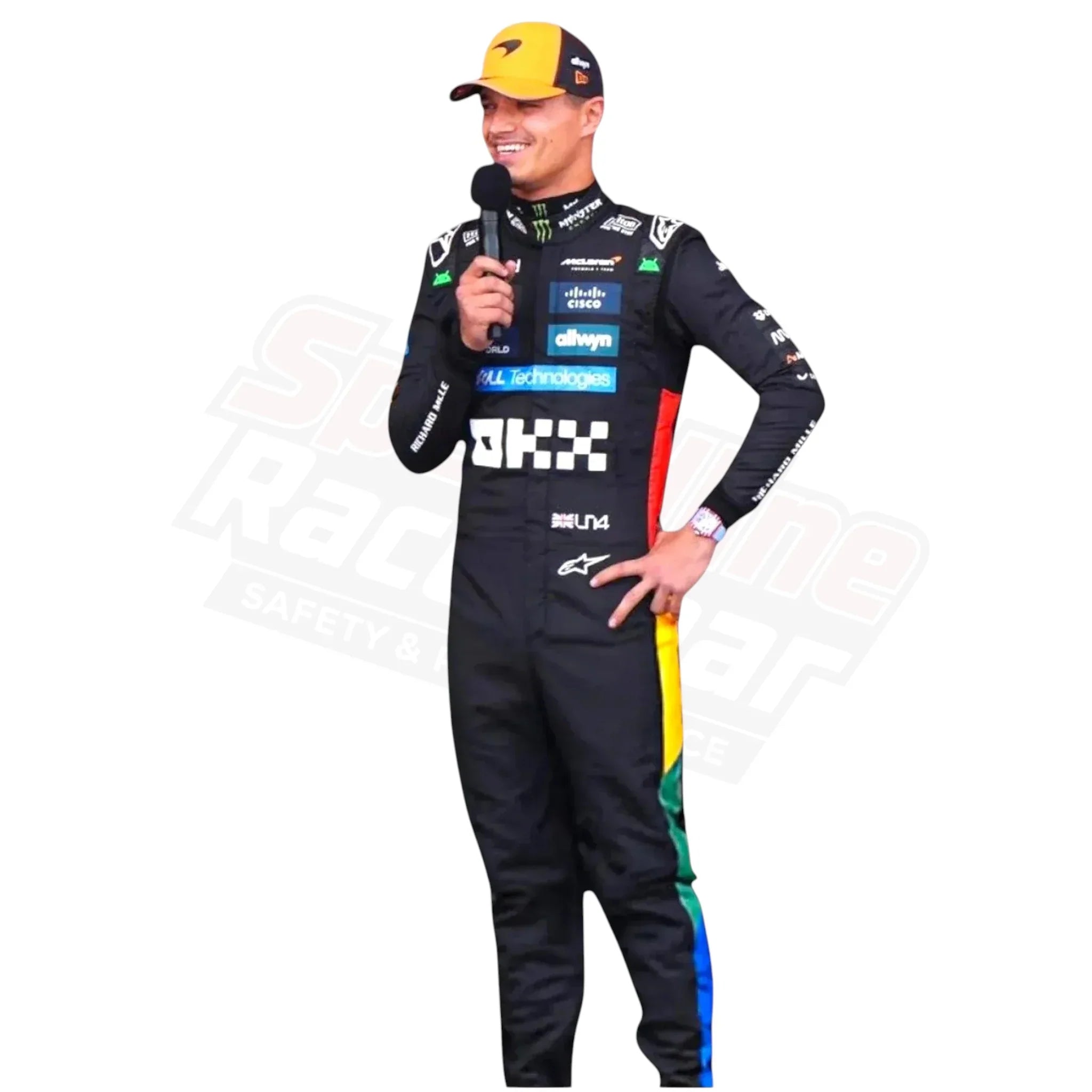 Lando Norris 2025 McLaren F1 British GP Race Suit