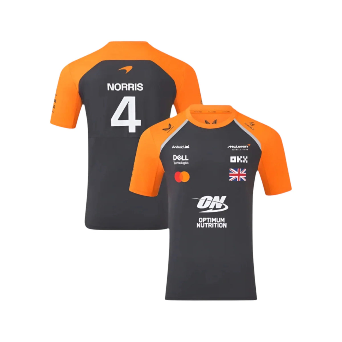 Lando Norris 2025 McLaren F1 Team Driver Set Up T-Shirt